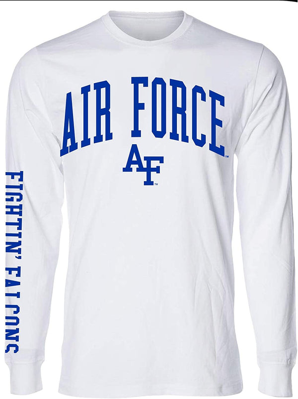 J2 Sport US Air Force Academy Falcons NCAA Unisex Jumbo Arch White Lon