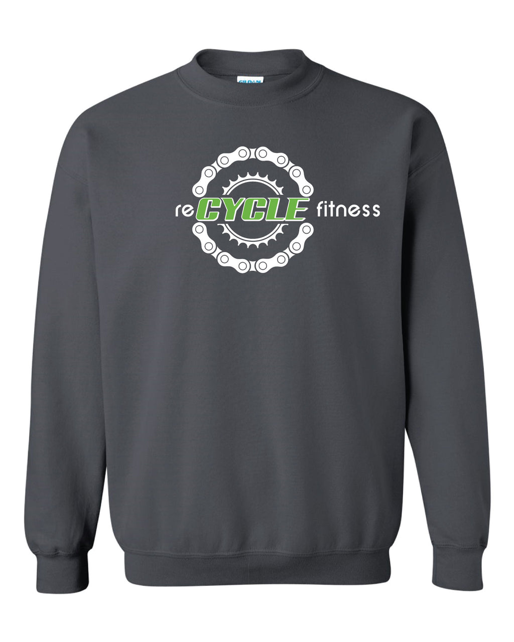 Recycle Fitness Fleece Crewneck Sweatshirt