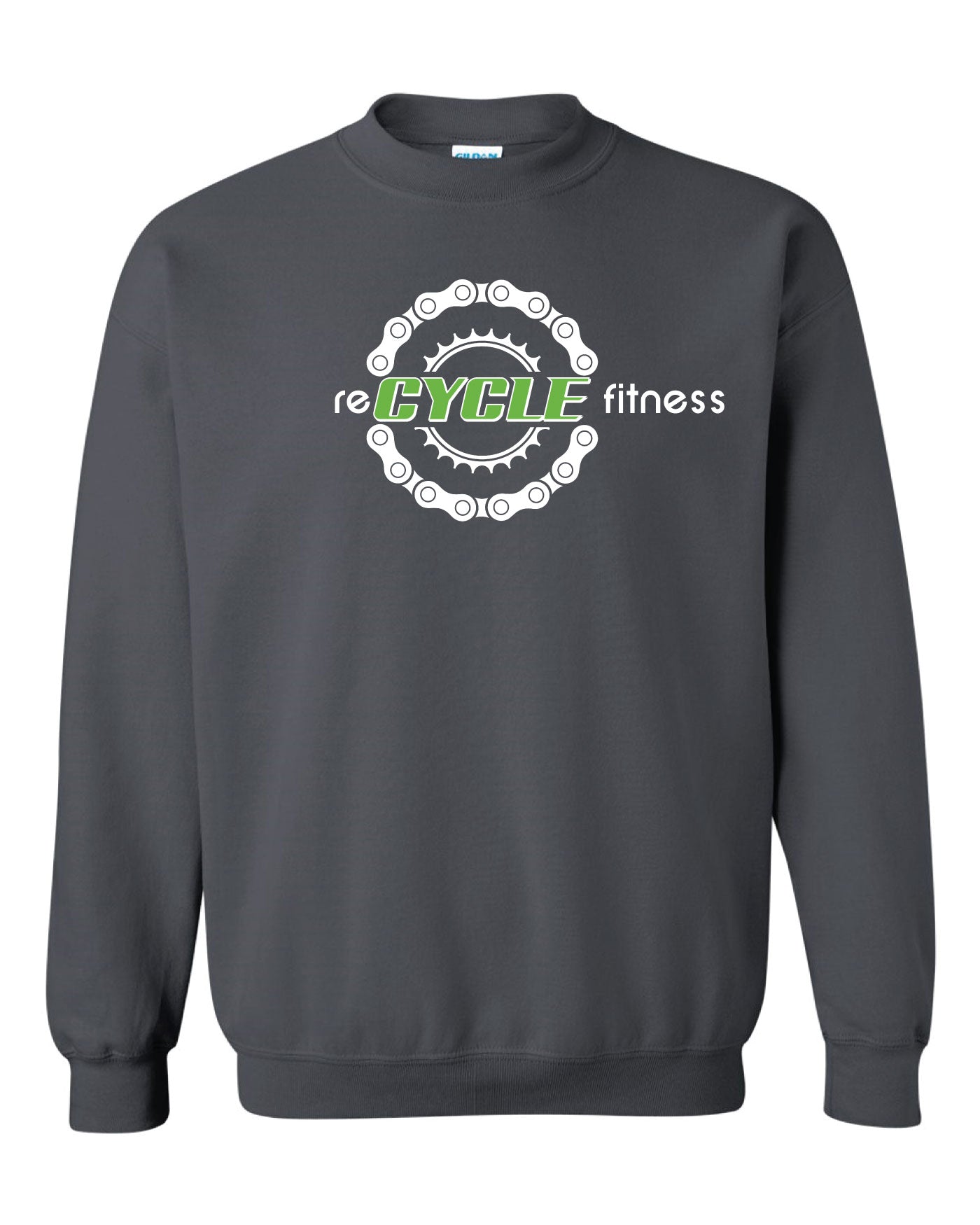 Recycle Fitness Fleece Crewneck Sweatshirt