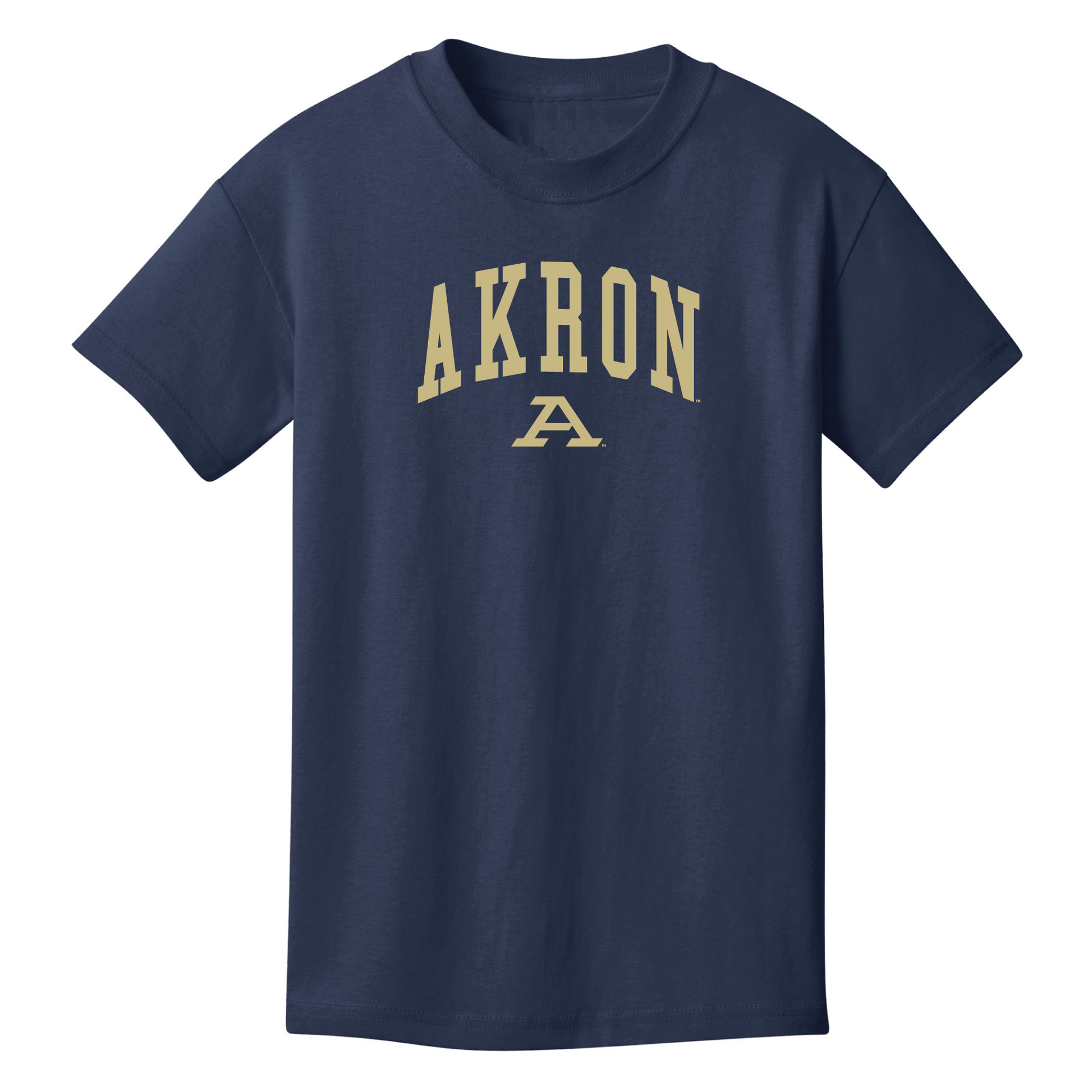 University of Akron Zips Jumbo Arch Youth T-Shirt