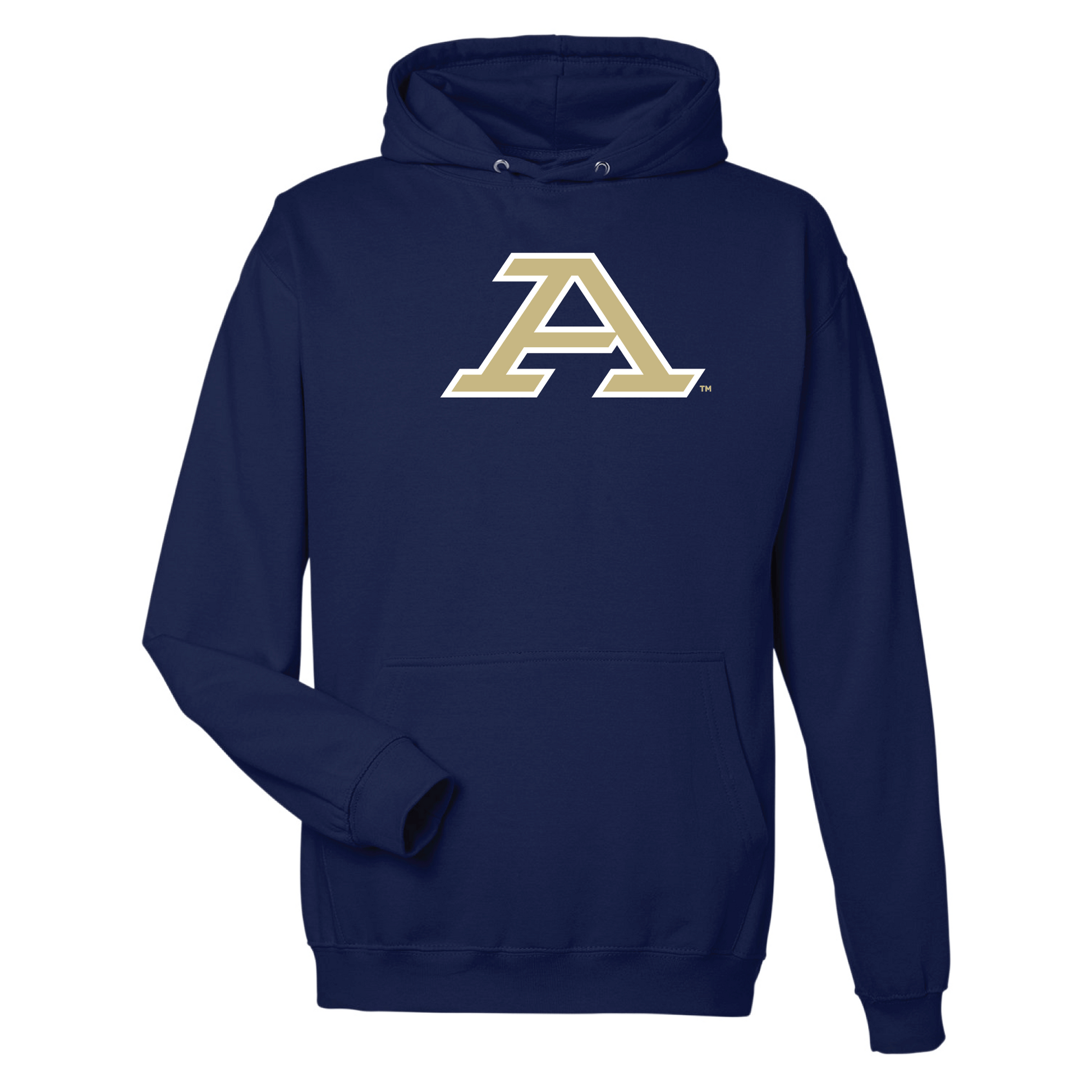 University of Akron Zips Jumbo Logo Hooded Sweatshirt