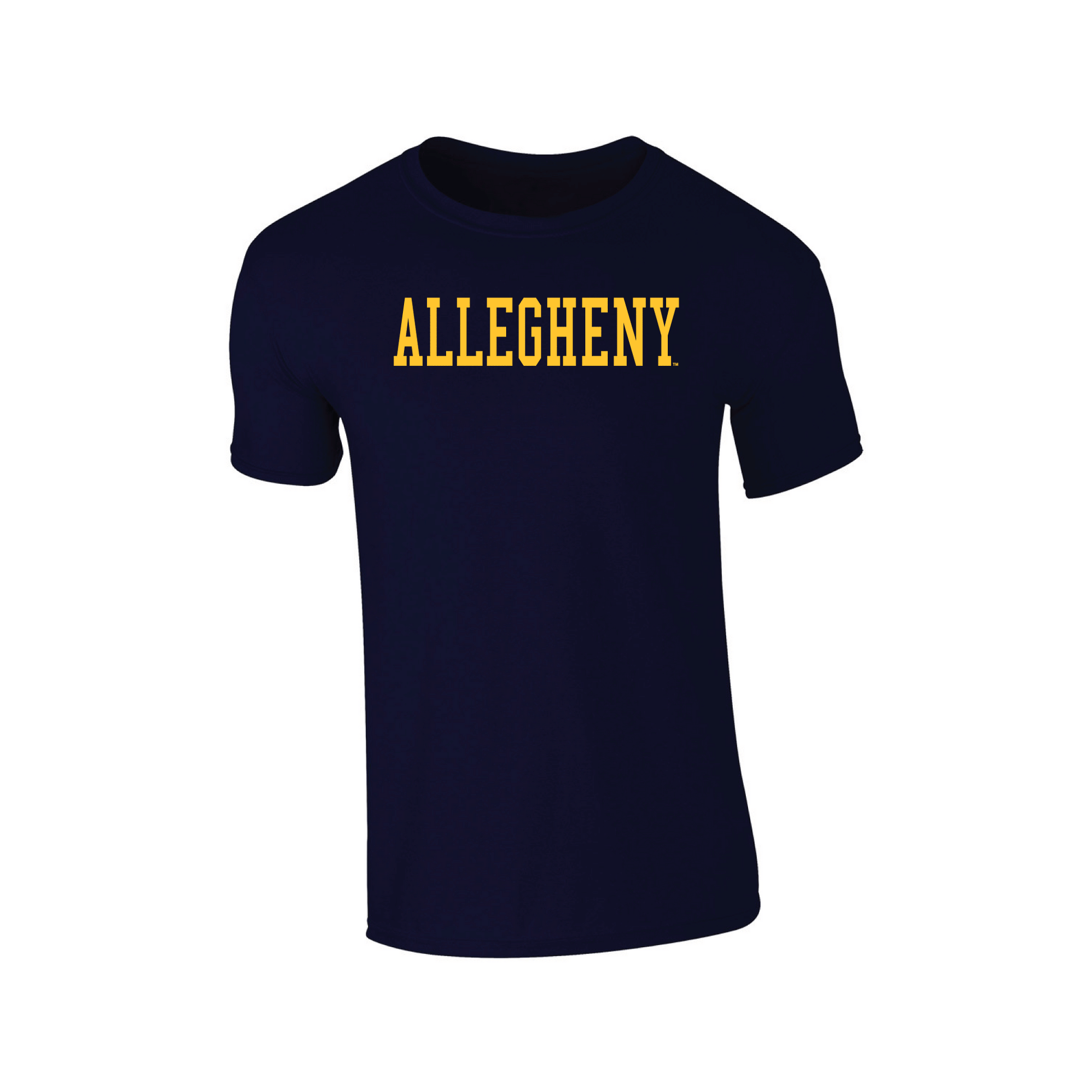 Allegheny College Gators Block Adult T-Shirt