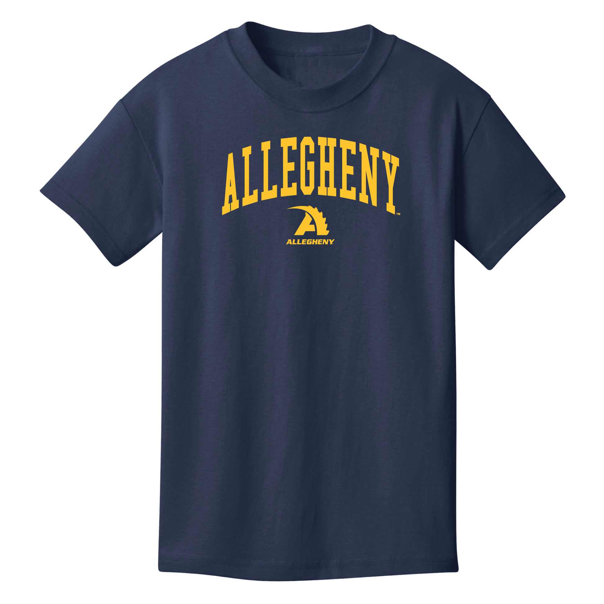 Allegheny College Gators Jumbo Arch Youth T-Shirt