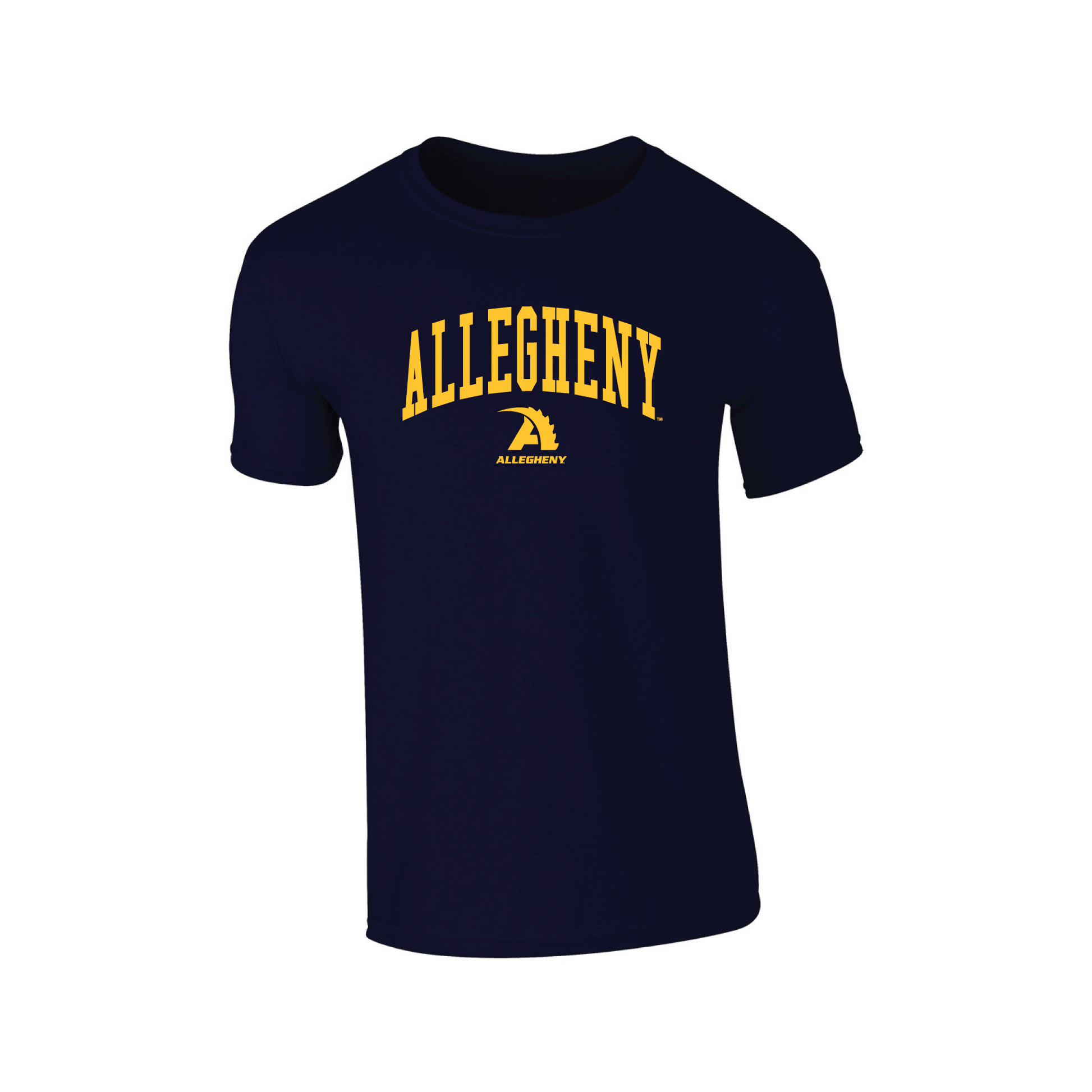 Allegheny College Gators Jumbo Arch Adult T-Shirt