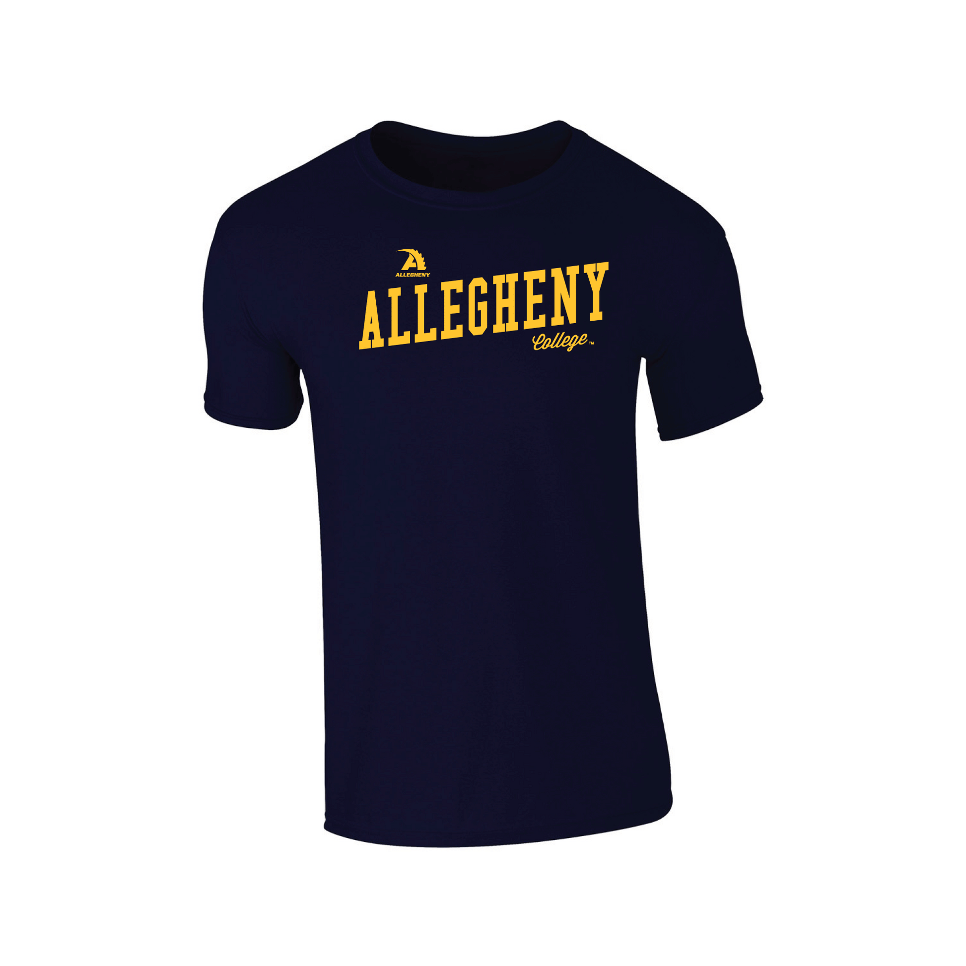 Allegheny College Gators Uphill Victory Adult T-Shirt