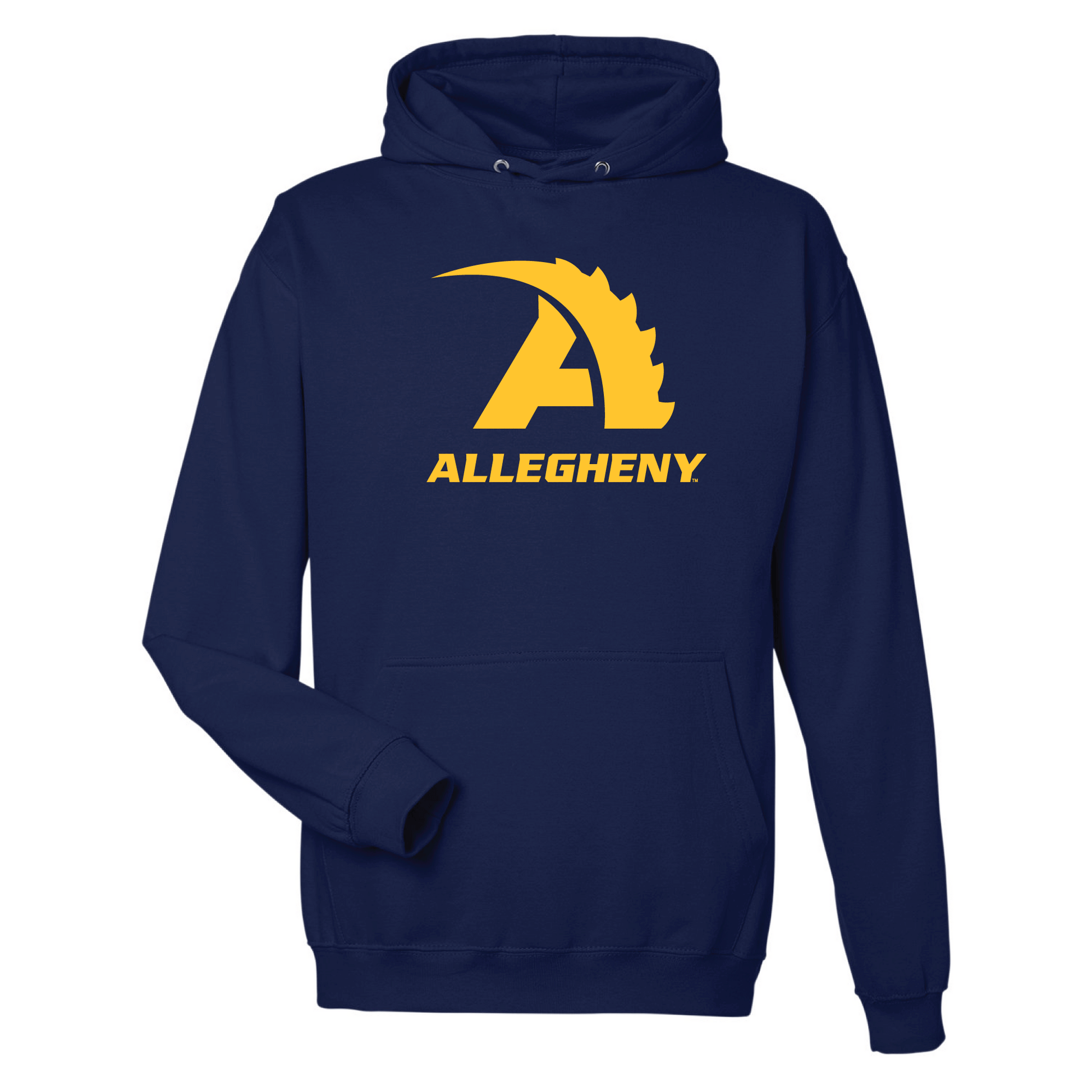 Allegheny College Gators Jumbo Logo Hooded Sweatshirt