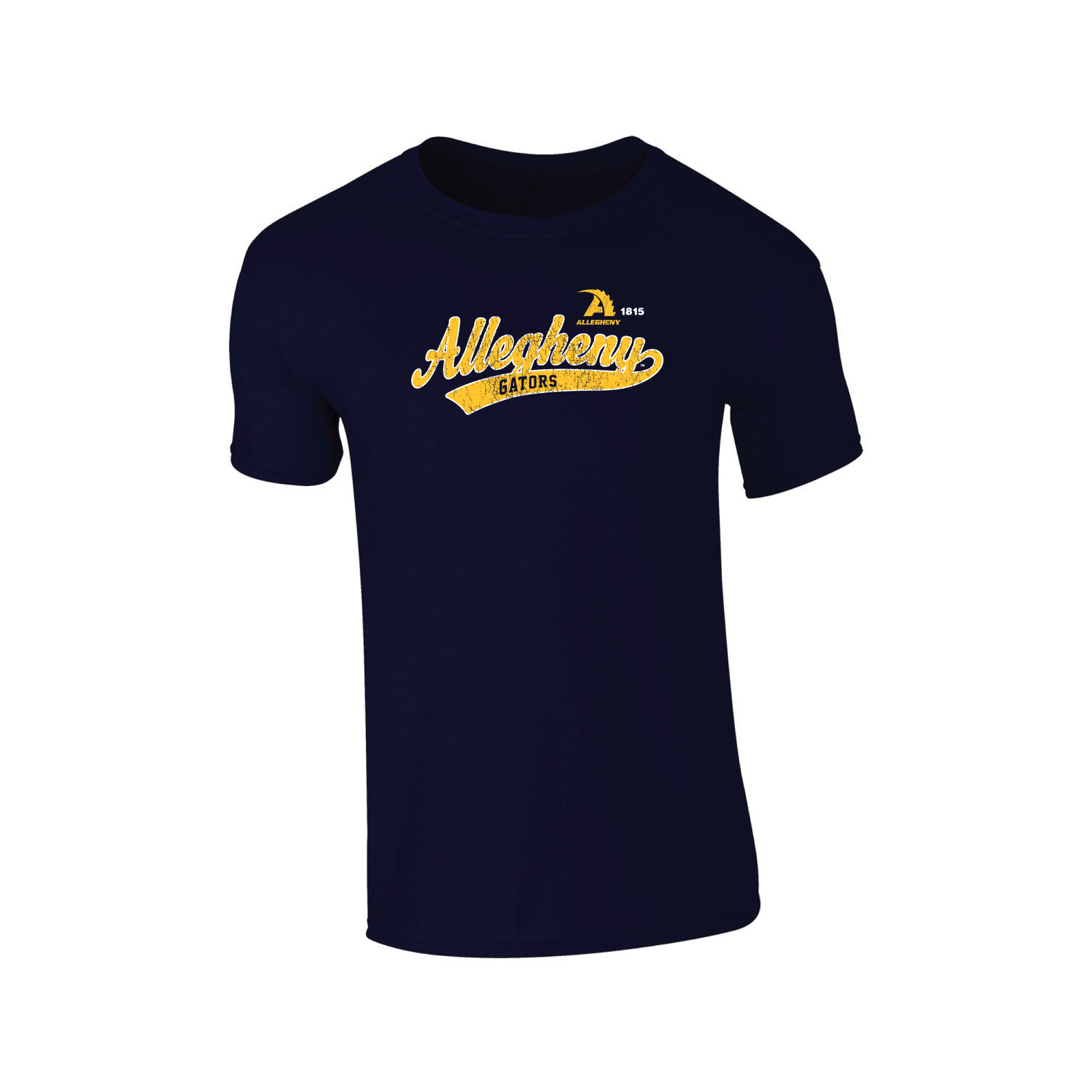 Allegheny College Gators Old School Adult T-Shirt