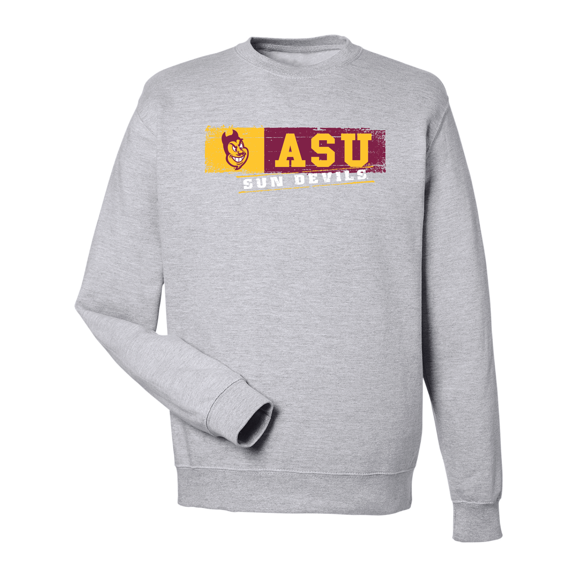 Arizona State University Sun Devils Sticker Crewneck Sweatshirt