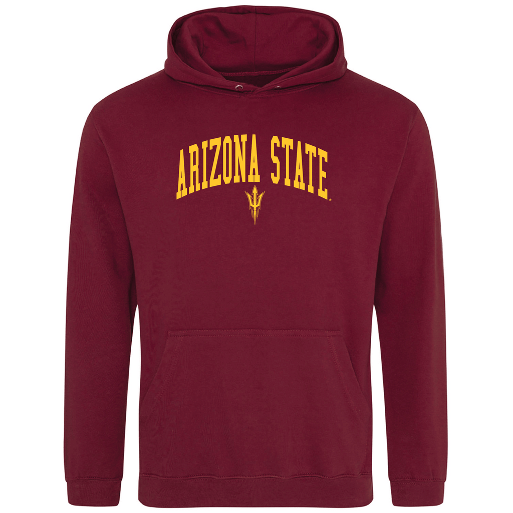 Arizona State University Sun Devils Jumbo Arch Hooded Sweatshirt