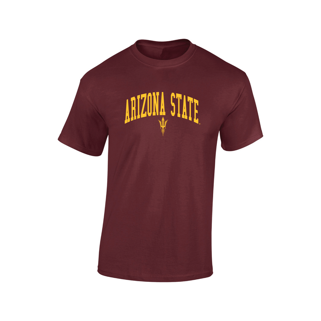 Arizona State University Sun Devils Jumbo Arch Adult T-Shirt