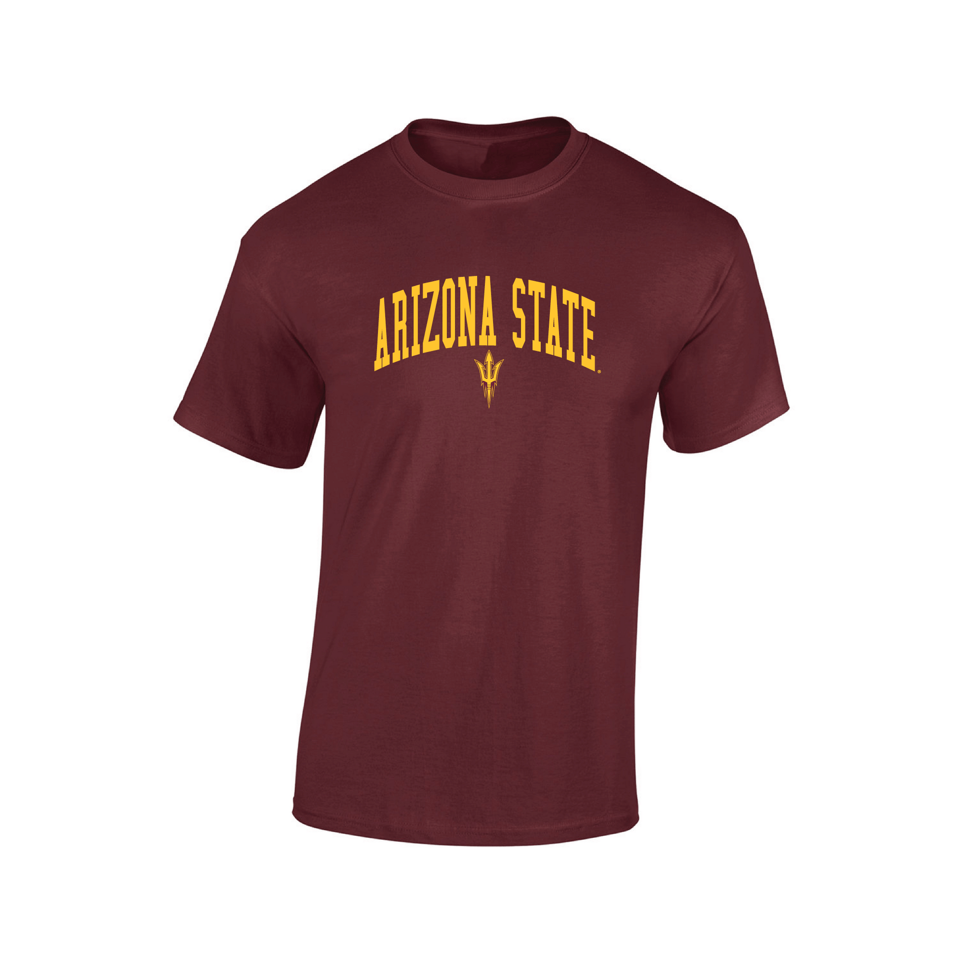 Arizona State University Sun Devils Jumbo Arch Adult T-Shirt