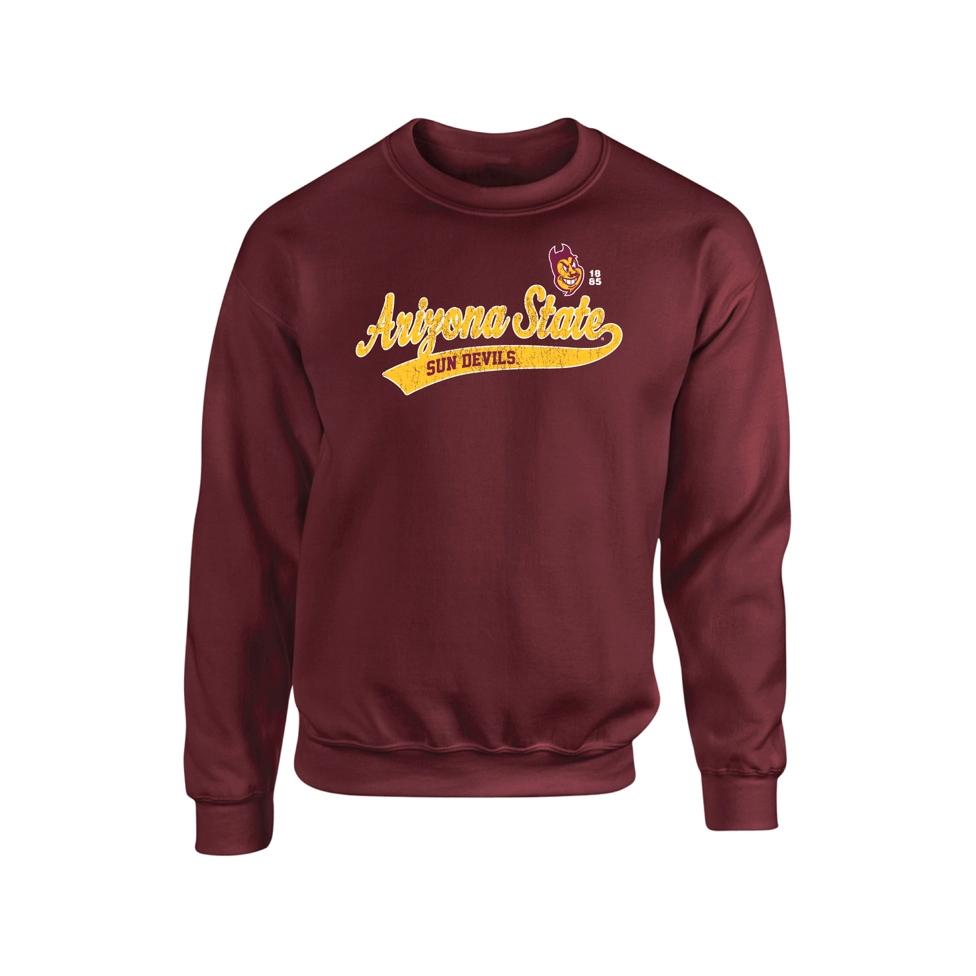 Arizona State University Sun Devils Old School Crewneck Sweatshirt