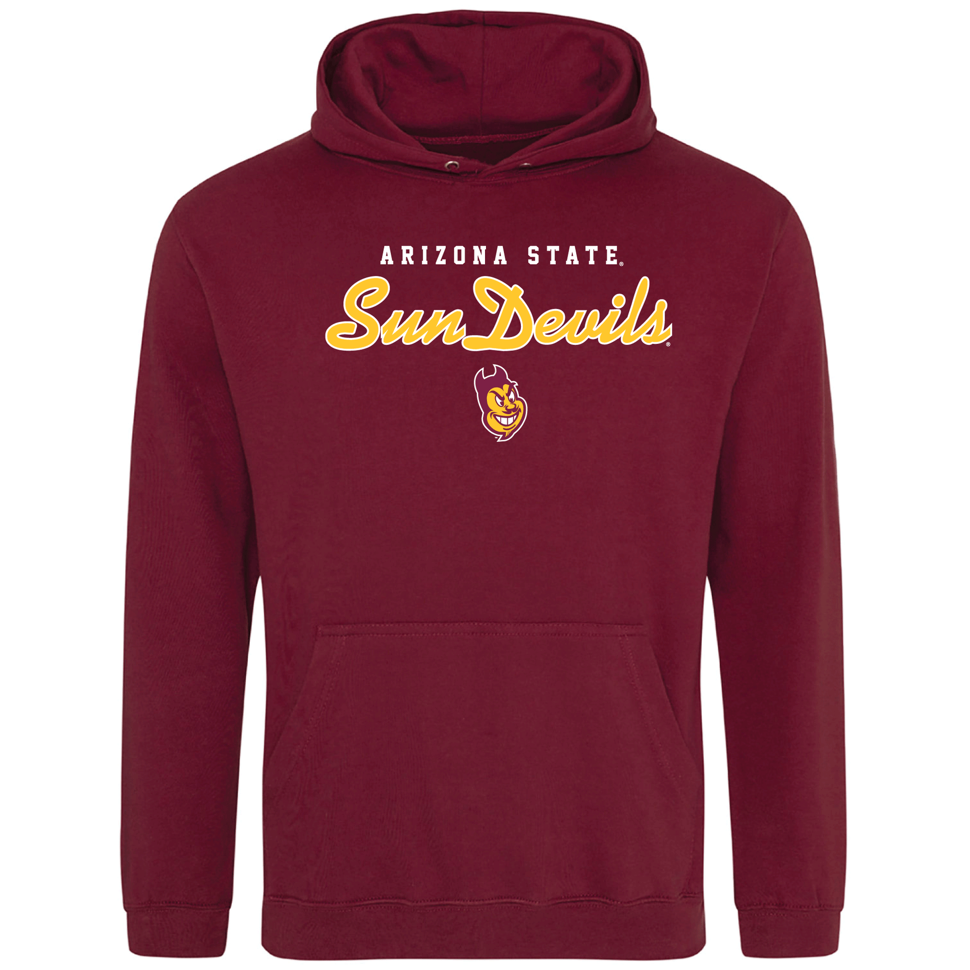Arizona State University Sun Devils Machine Script Hooded Sweatshirt