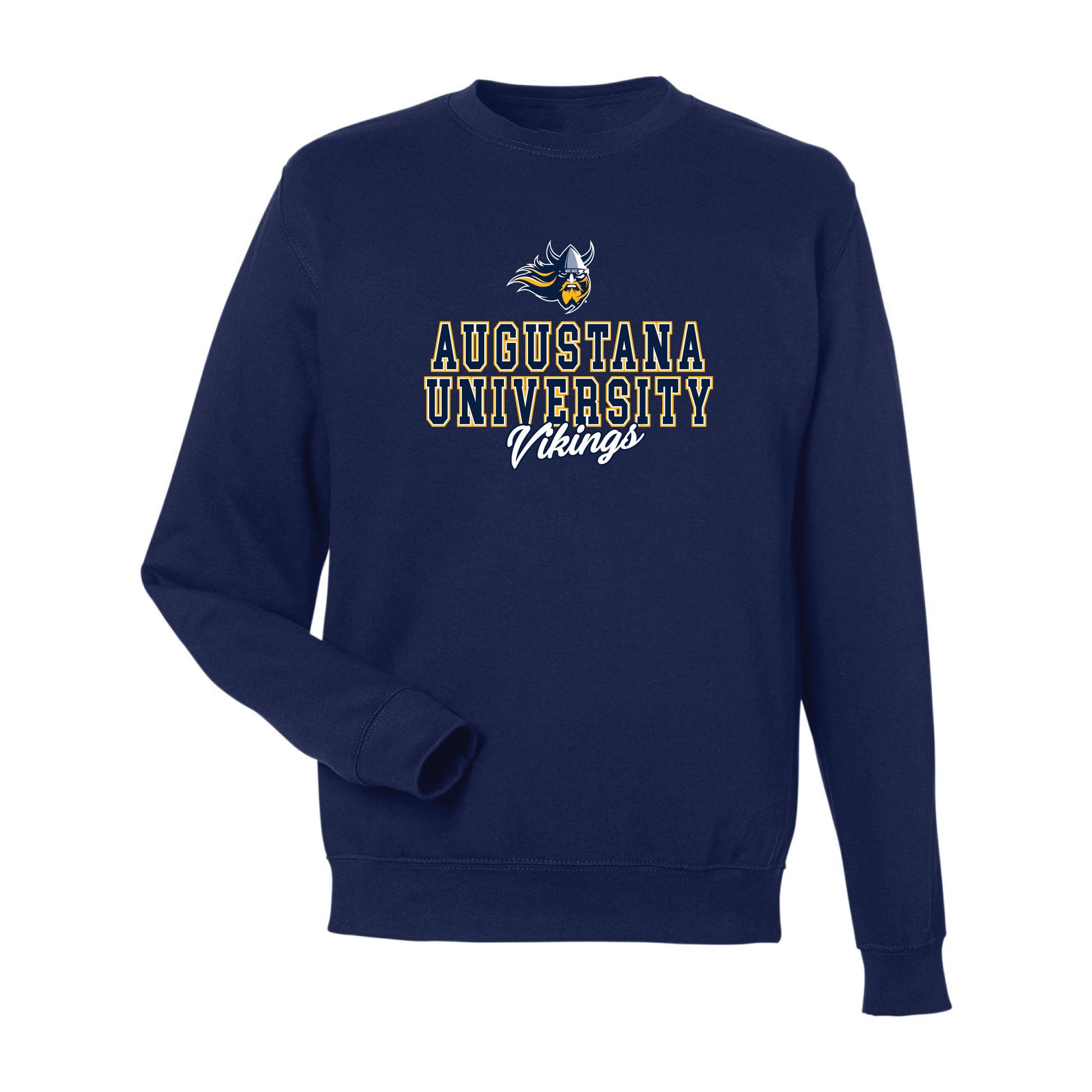 Augustana University Vikings Campus Script Crewneck Sweatshirt