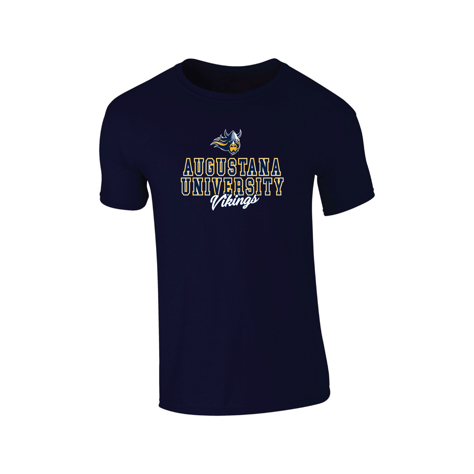 Augustana University Vikings Campus Script Adult T-Shirt