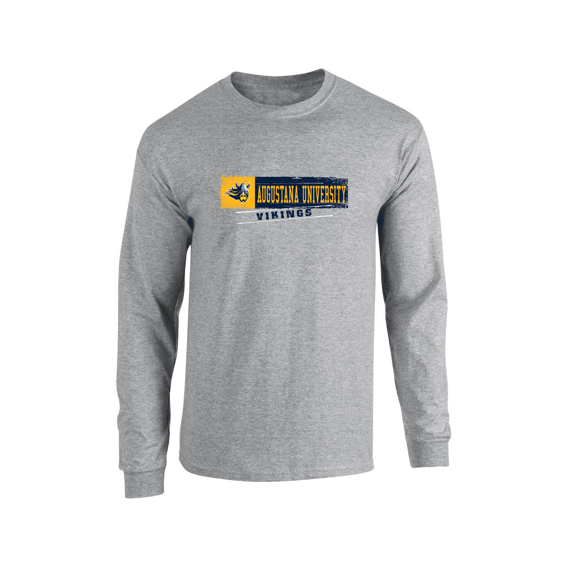 Augustana University Vikings Sticker Adult Long Sleeve T-Shirt