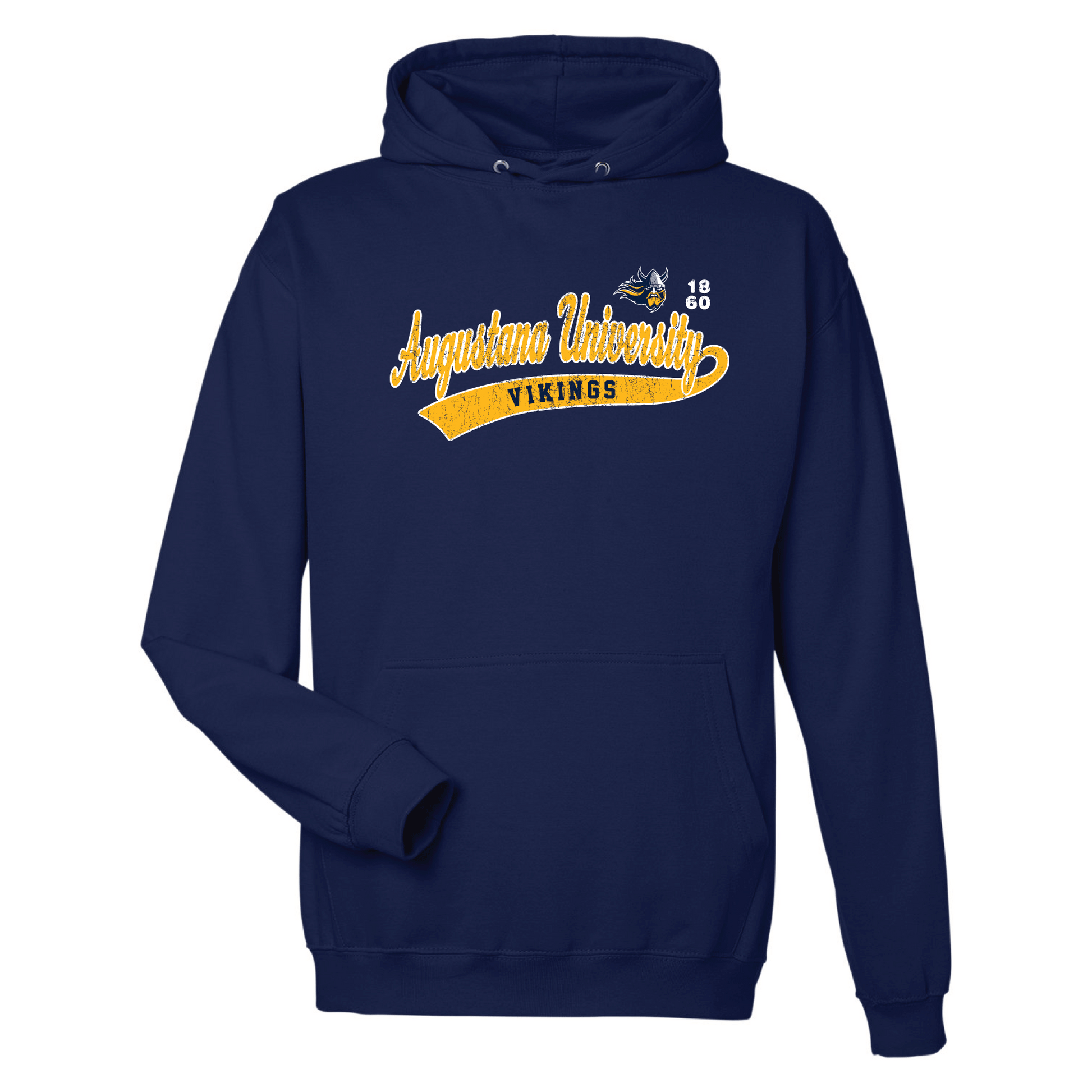 Augustana University Vikings Old School Hooded Sweatshirt