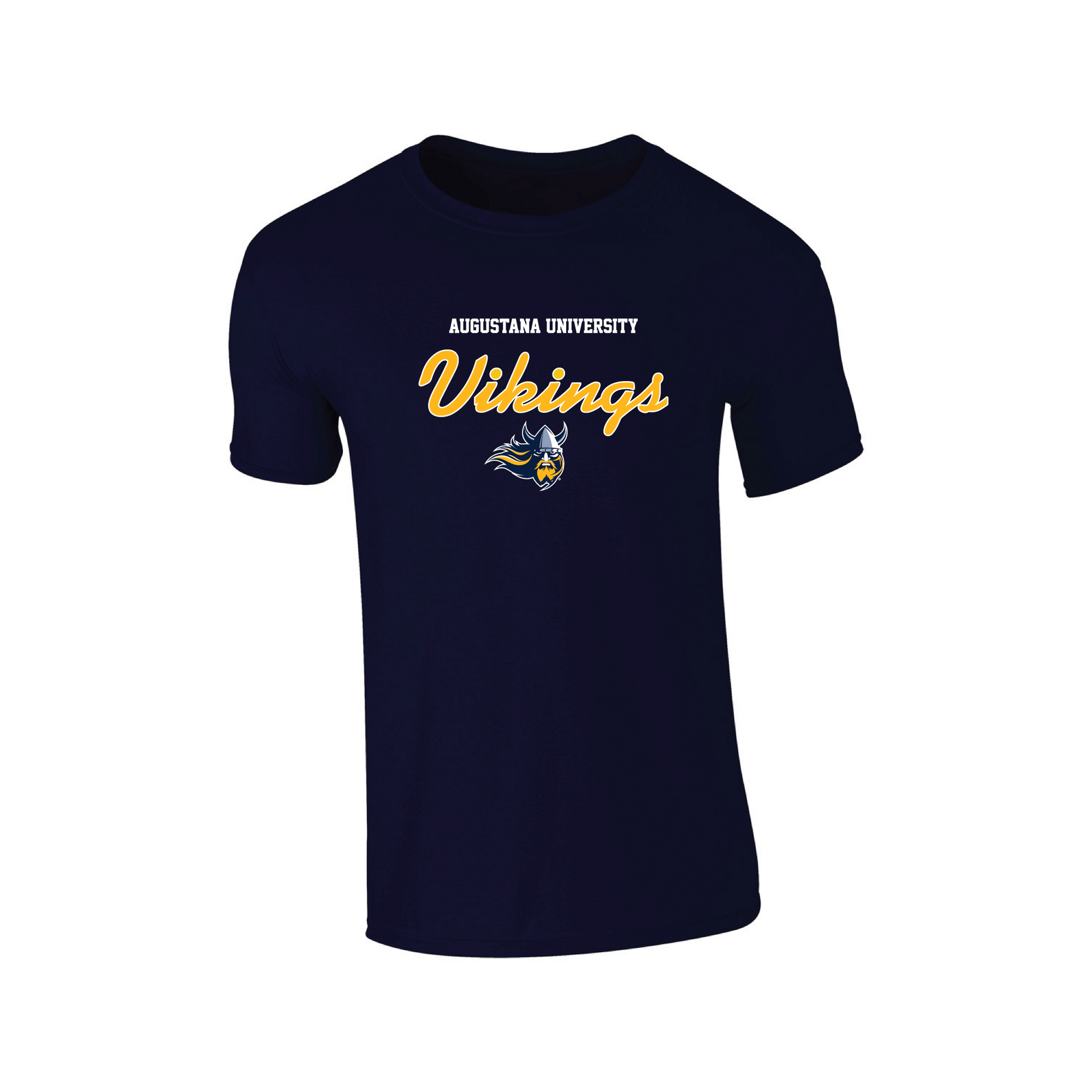 Augustana University Vikings Machine Script Adult T-Shirt
