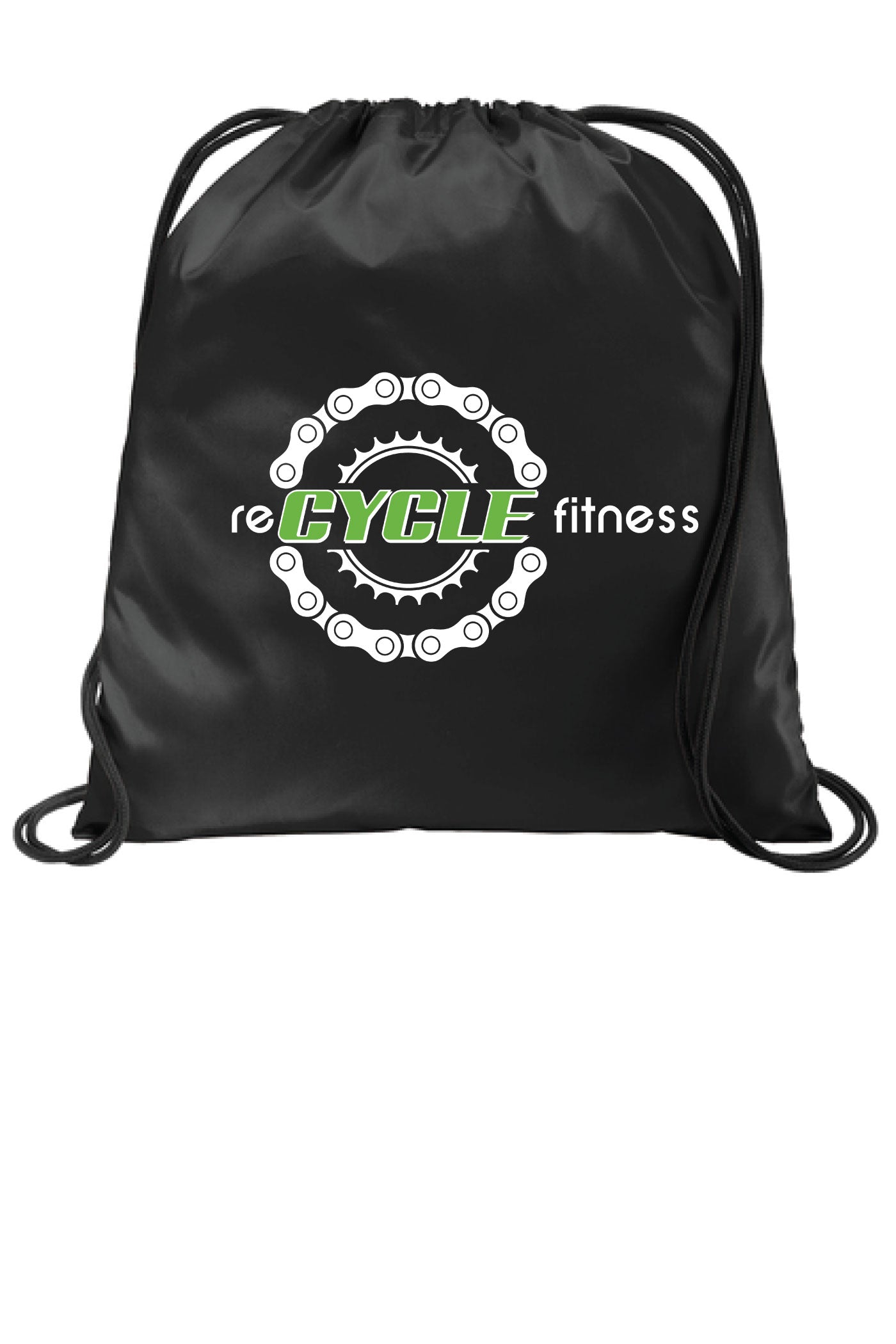 Recycle Fitness Drawstring Bag