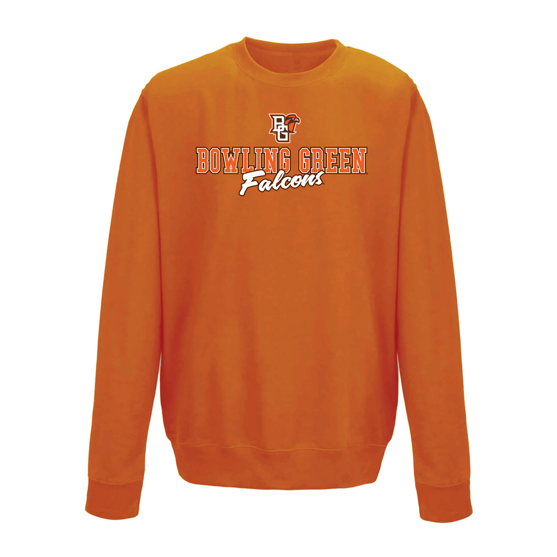 Bowling Green State University Falcons Campus Script Crewneck Sweatshirt