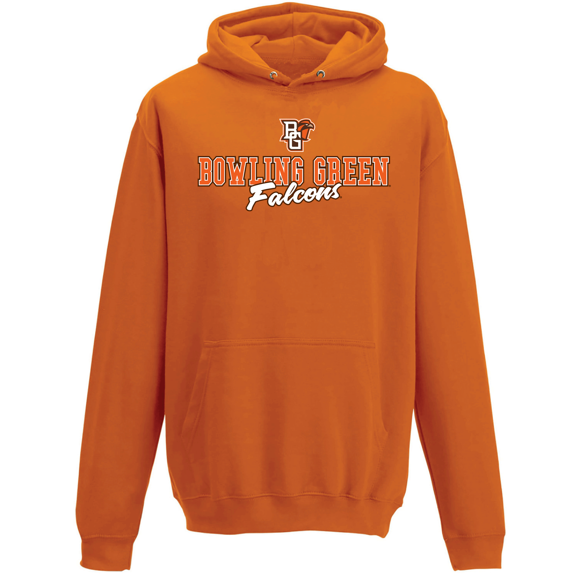 Bowling Green State University Falcons Campus Script Hooded Sweatshirt