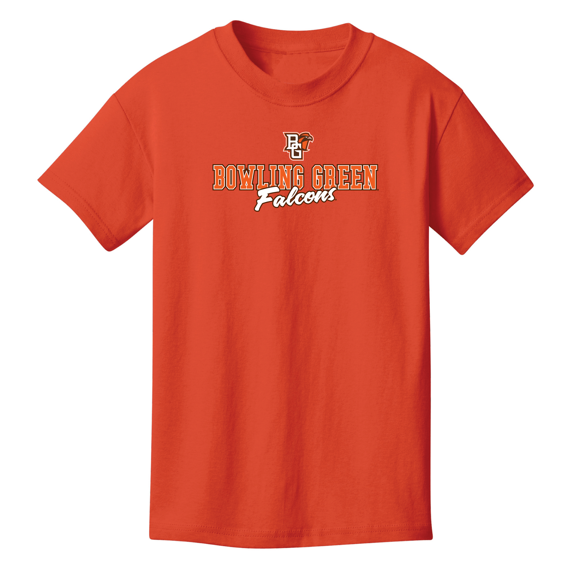 Bowling Green State University Falcons Campus Script Youth T-Shirt