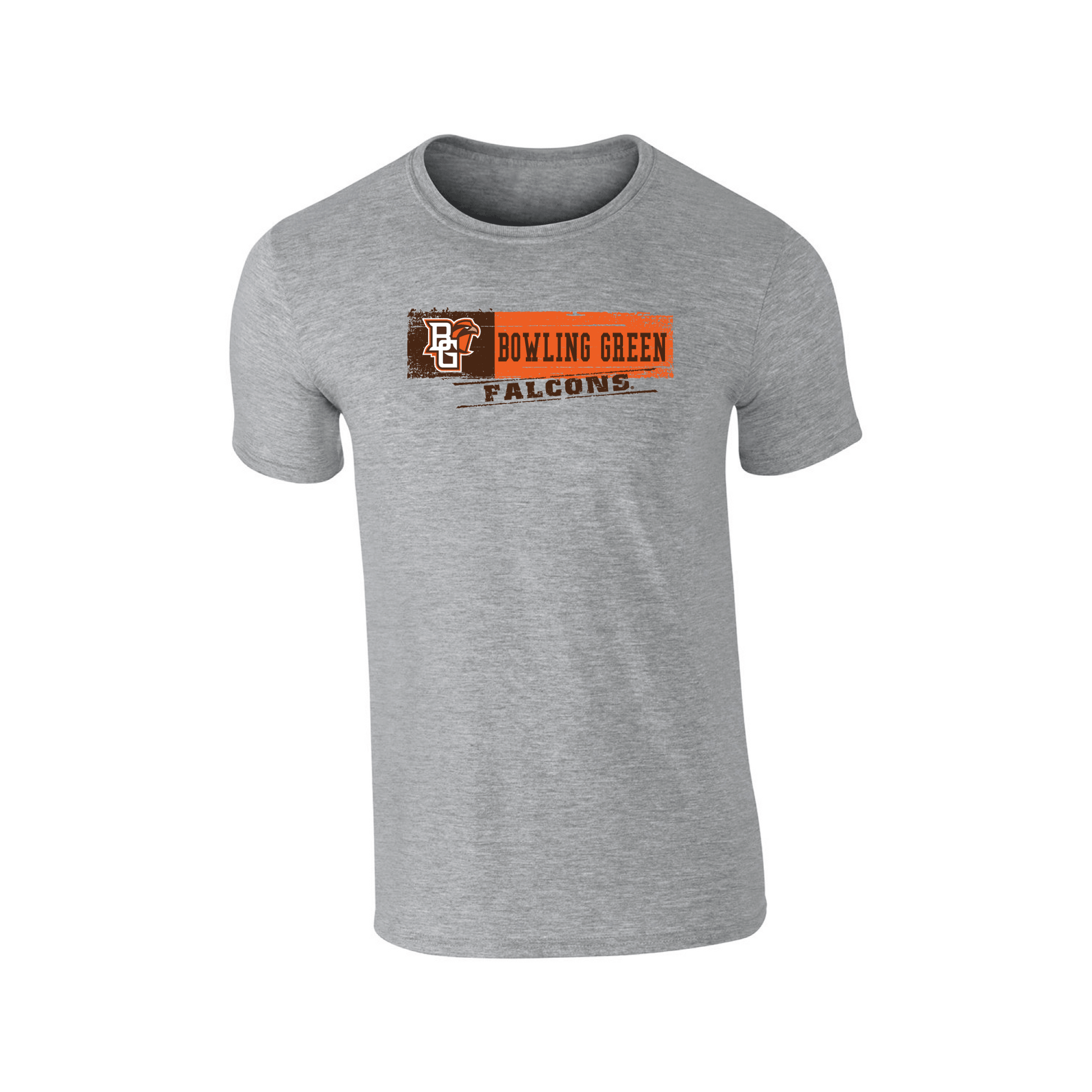 Bowling Green State University Falcons Sticker Adult T-Shirt