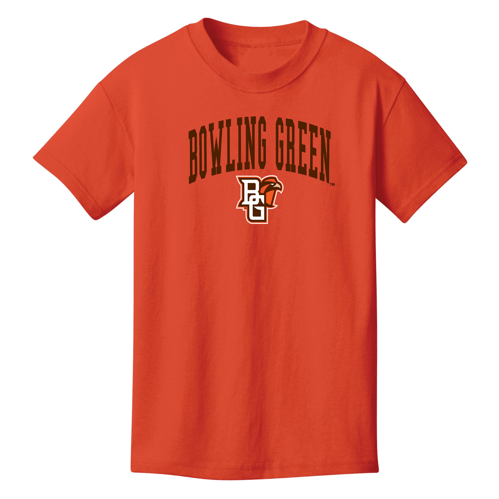 Bowling Green State University Falcons Jumbo Arch Youth T-Shirt