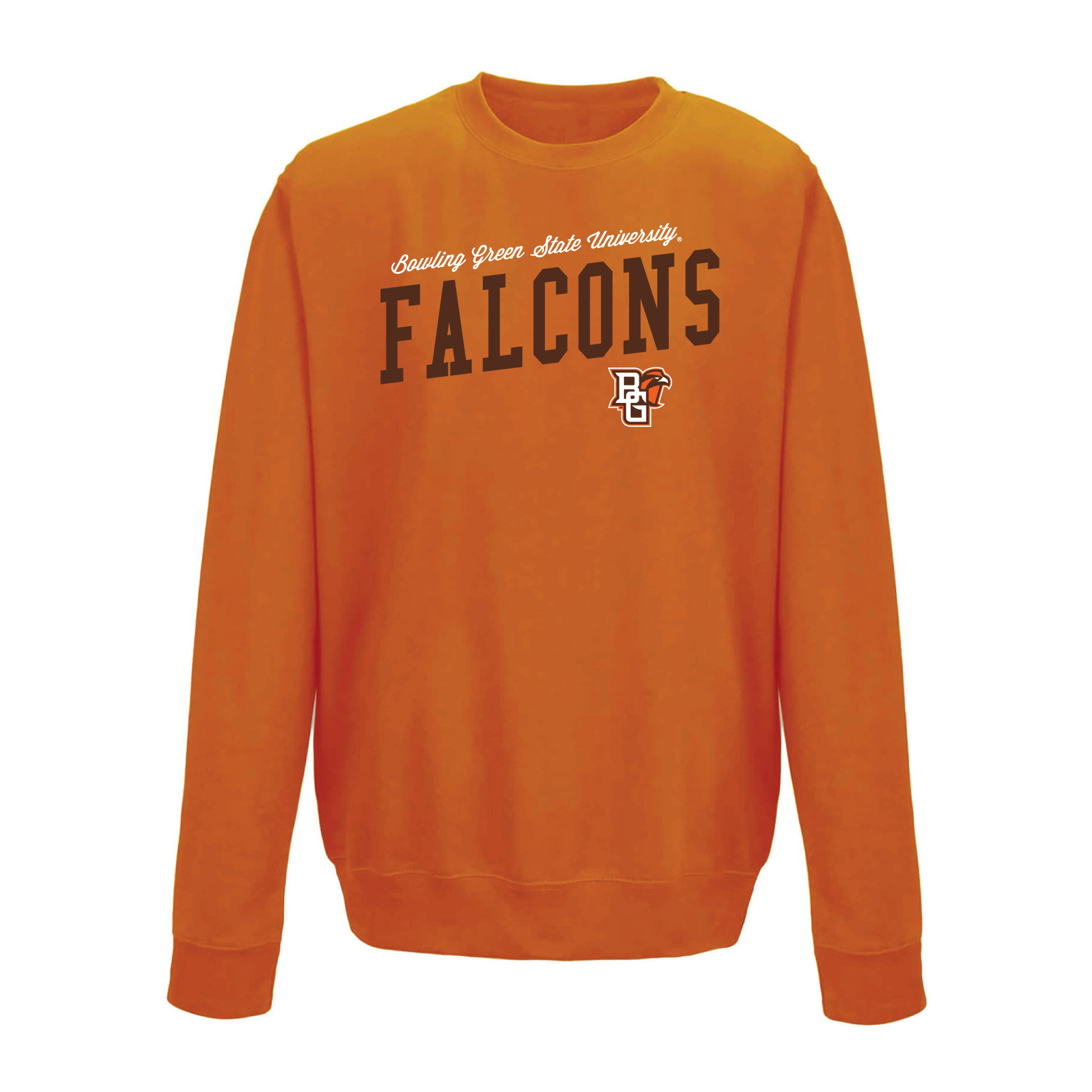 Bowling Green State University Falcons Uphill Victory Crewneck Sweatshirt