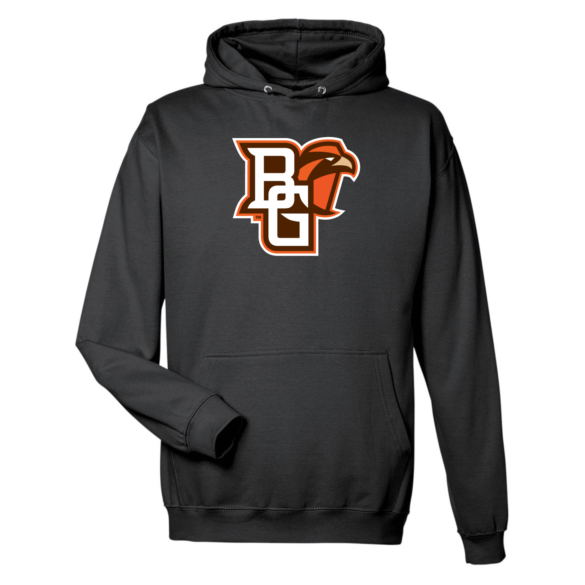 Bowling Green State University Falcons Jumbo Logo Hooded Sweatshirt