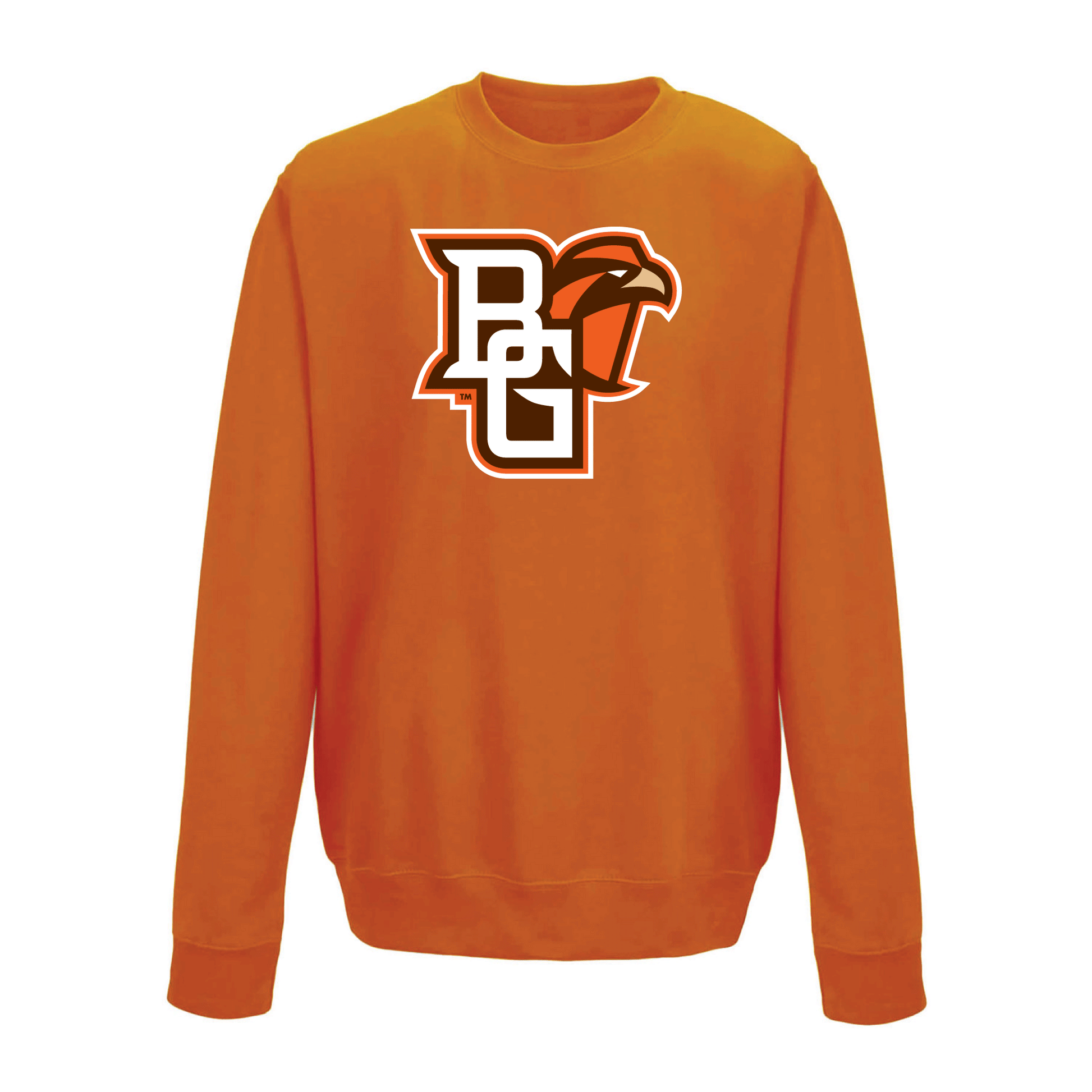 Bowling Green State University Falcons Jumbo Logo Crewneck Sweatshirt