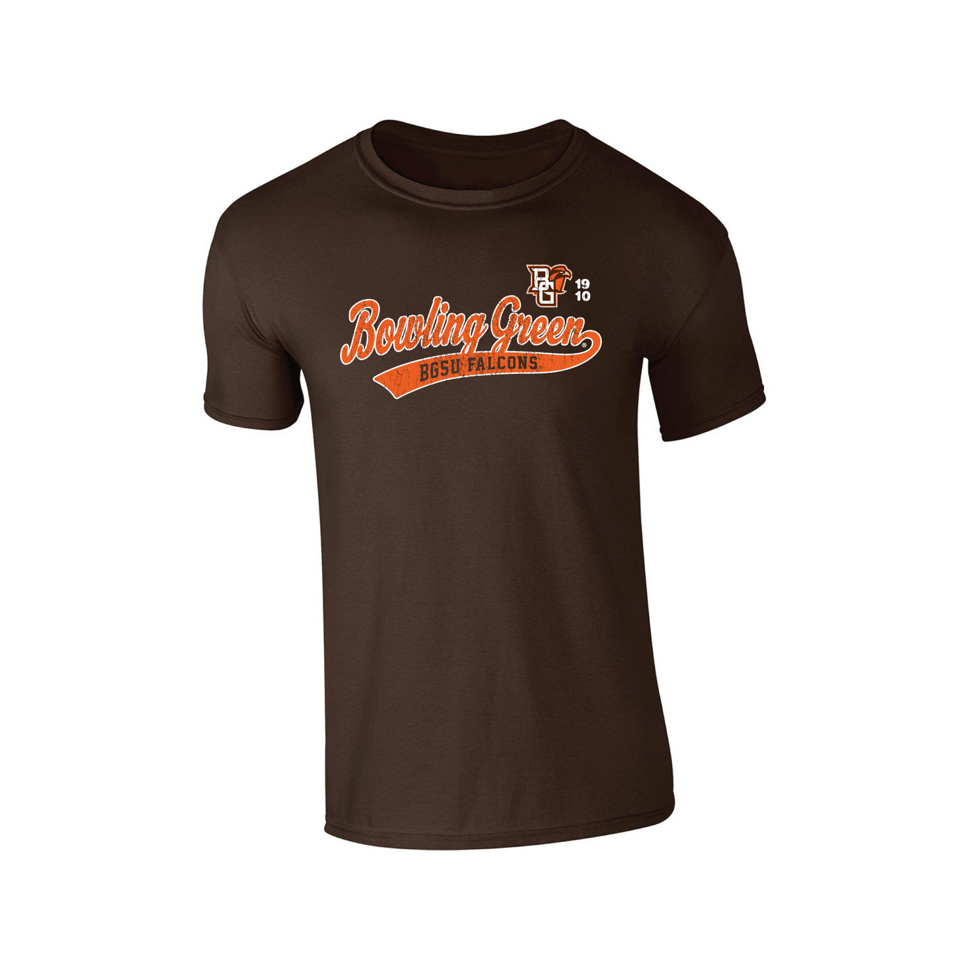 Bowling Green State University Falcons Old School Adult T-Shirt