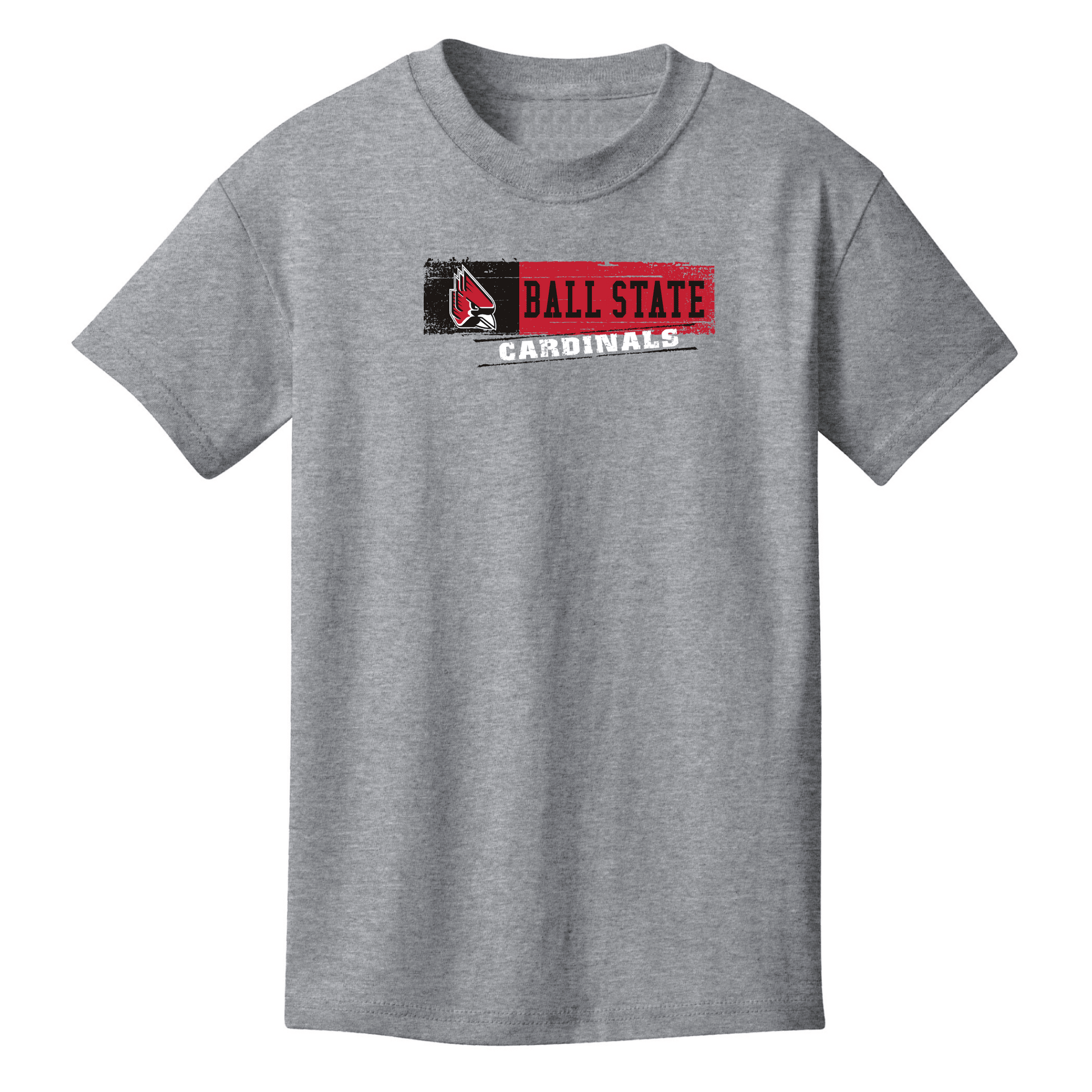Ball State University Cardinals Sticker Youth T-Shirt