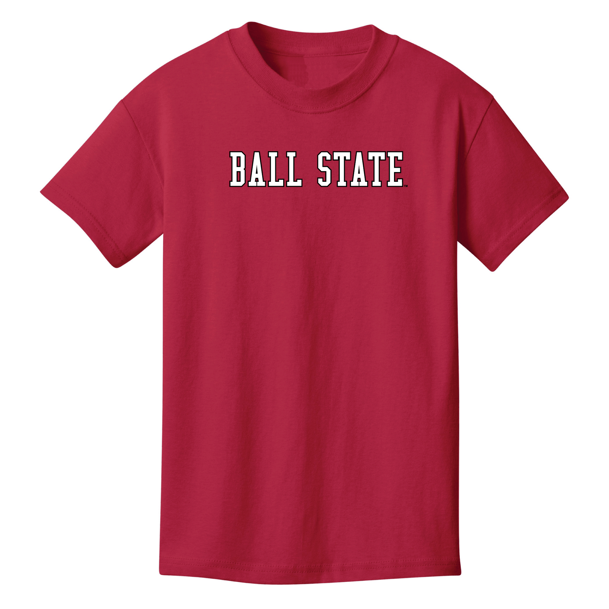 Ball State University Cardinals Block Youth T-Shirt