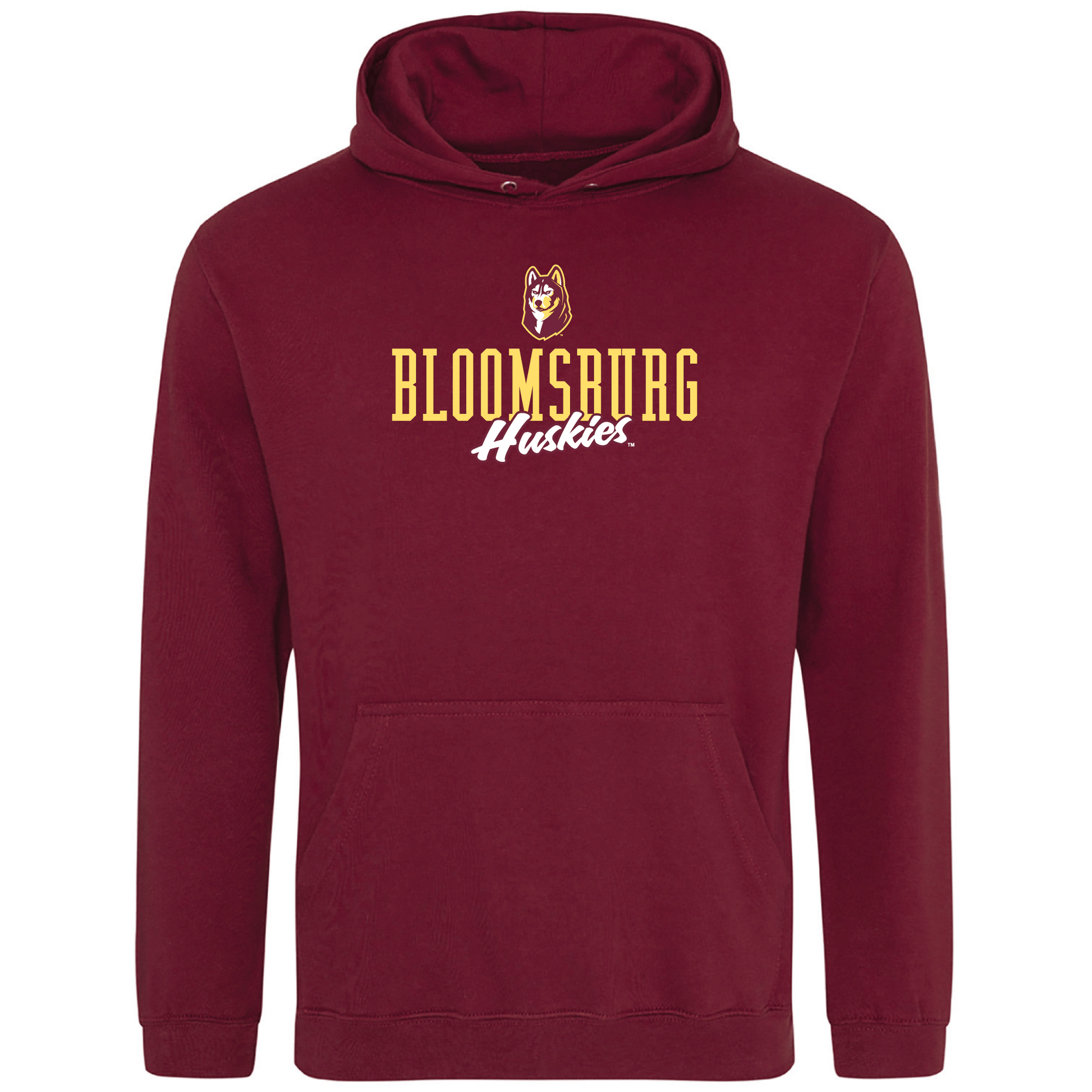 Bloomsburg University Huskies Campus Script Hooded Sweatshirt