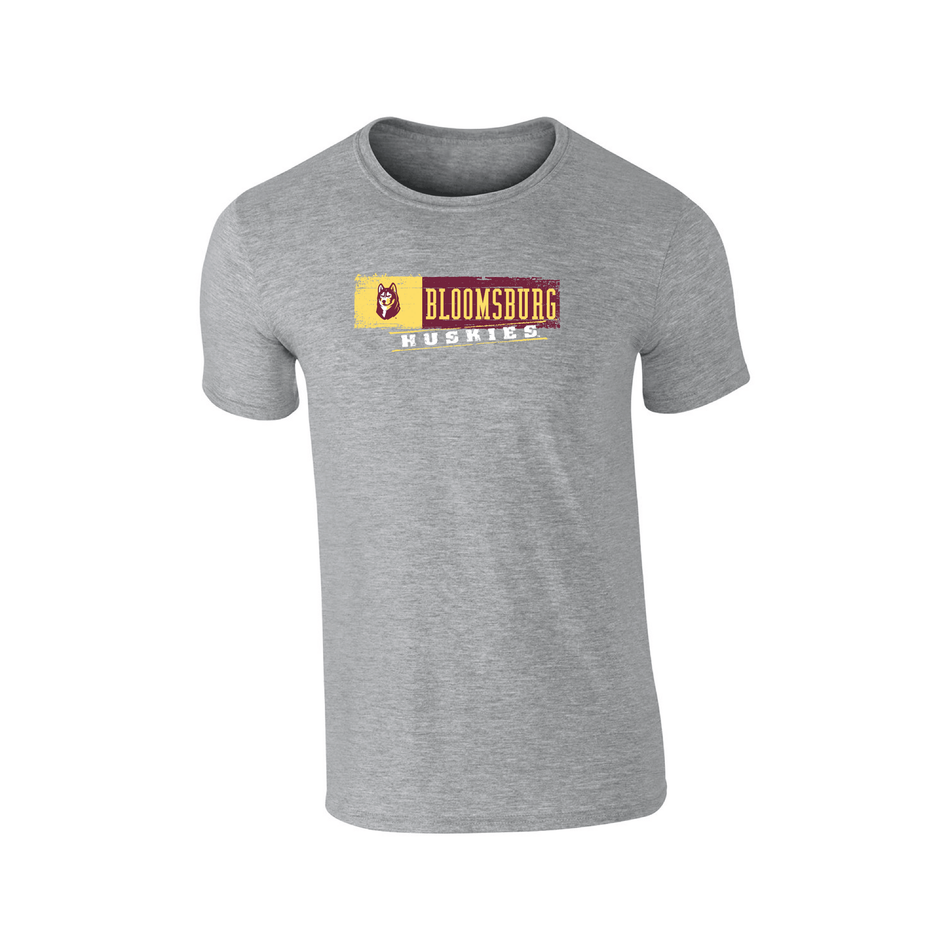 Bloomsburg University Huskies Sticker Adult T-Shirt