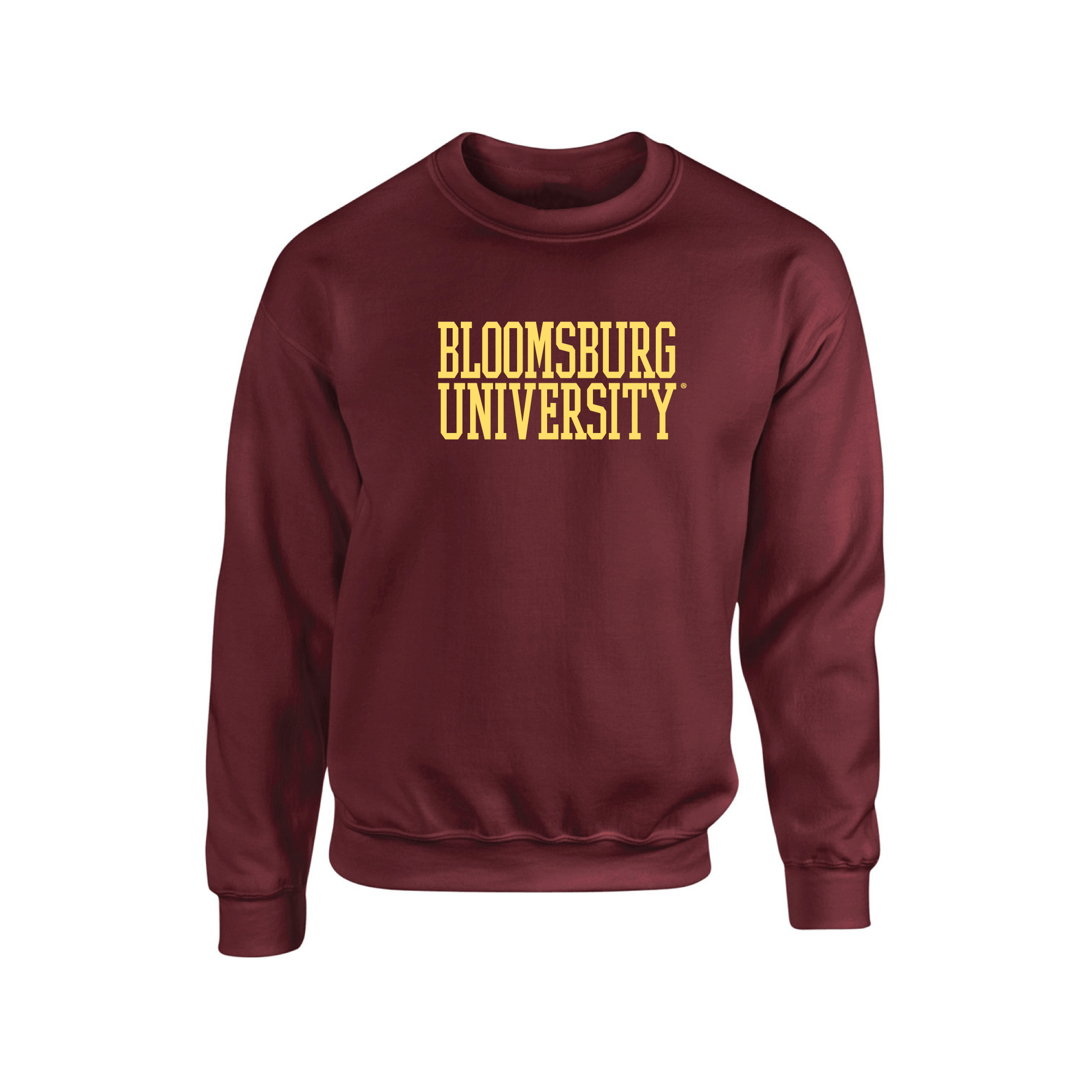 Bloomsburg University Huskies Block Crewneck Sweatshirt