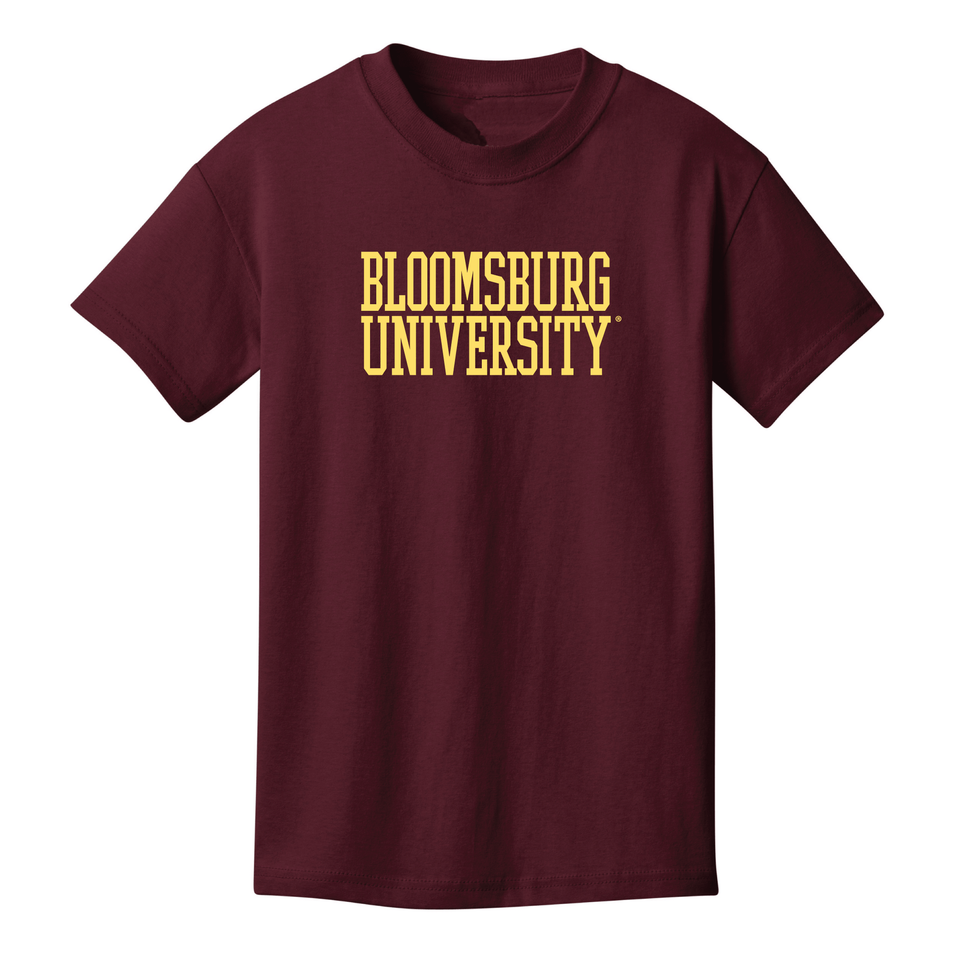 Bloomsburg University Huskies Block Youth T-Shirt