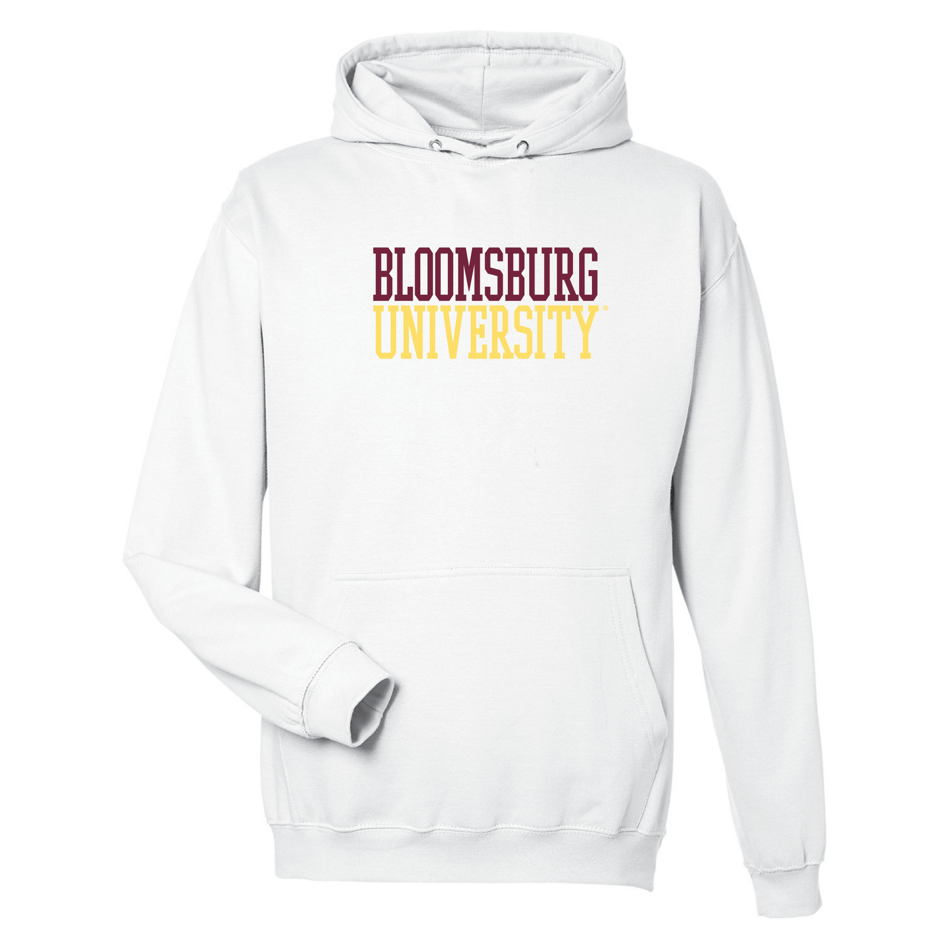 Bloomsburg University Huskies Block Hooded Sweatshirt
