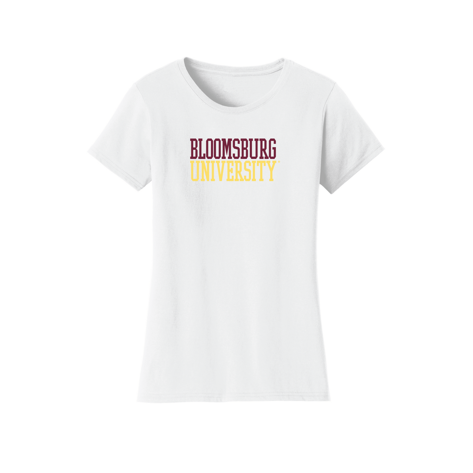 Bloomsburg University Huskies Block Womens T-Shirt