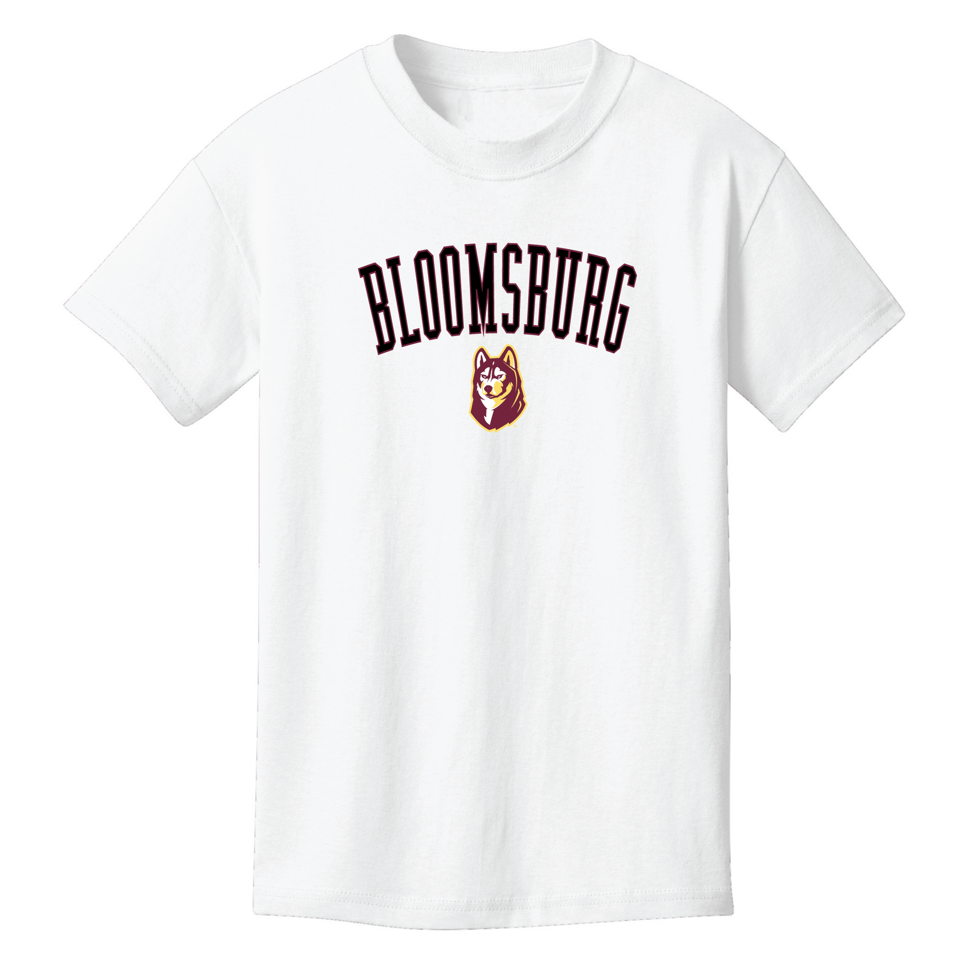 Bloomsburg University Huskies Jumbo Arch Youth T-Shirt