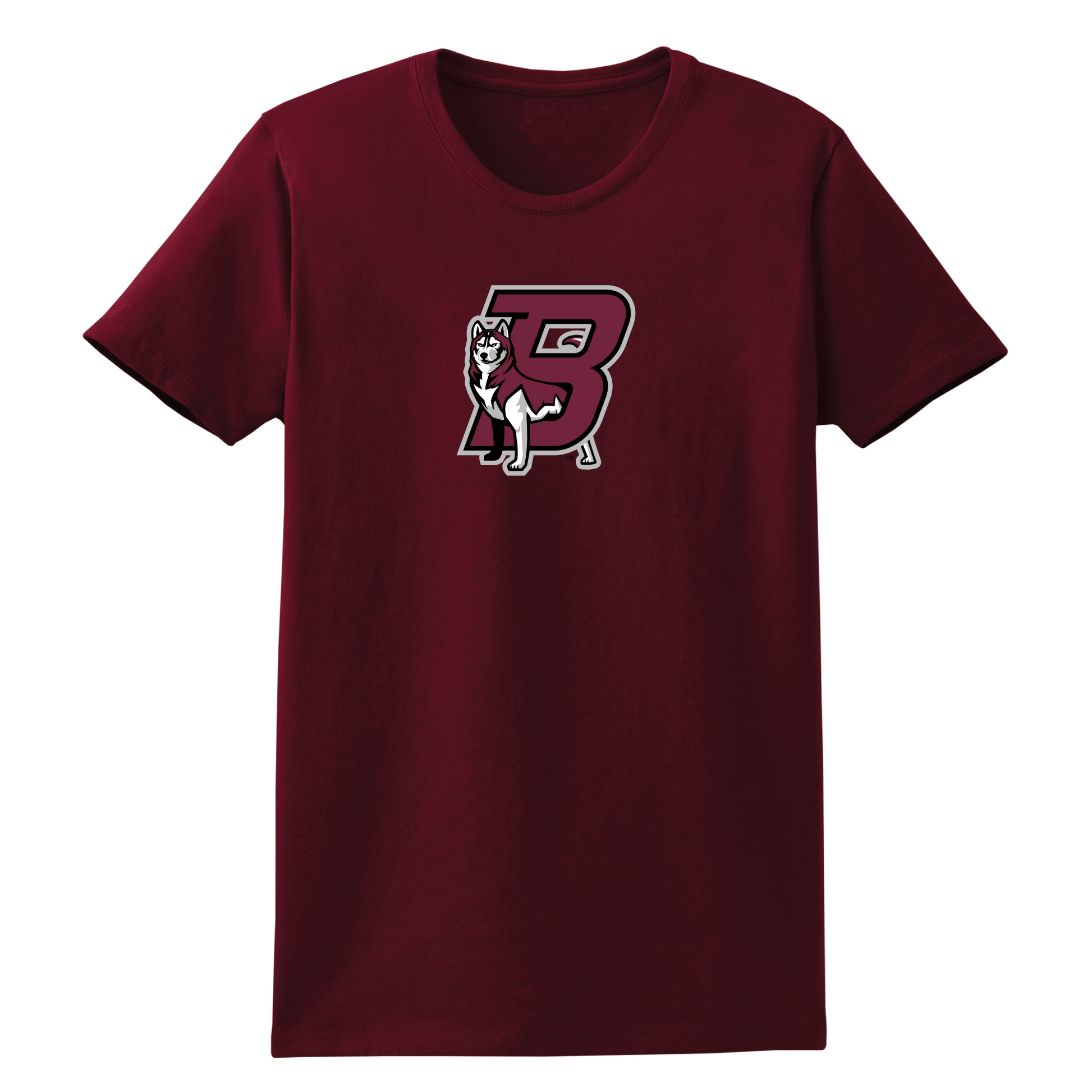 Bloomsburg University Huskies Jumbo Logo Womens T-Shirt