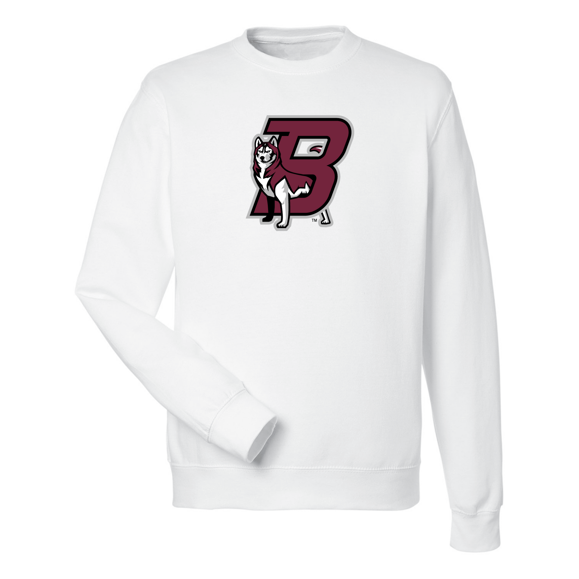 Bloomsburg University Huskies Jumbo Logo Crewneck Sweatshirt