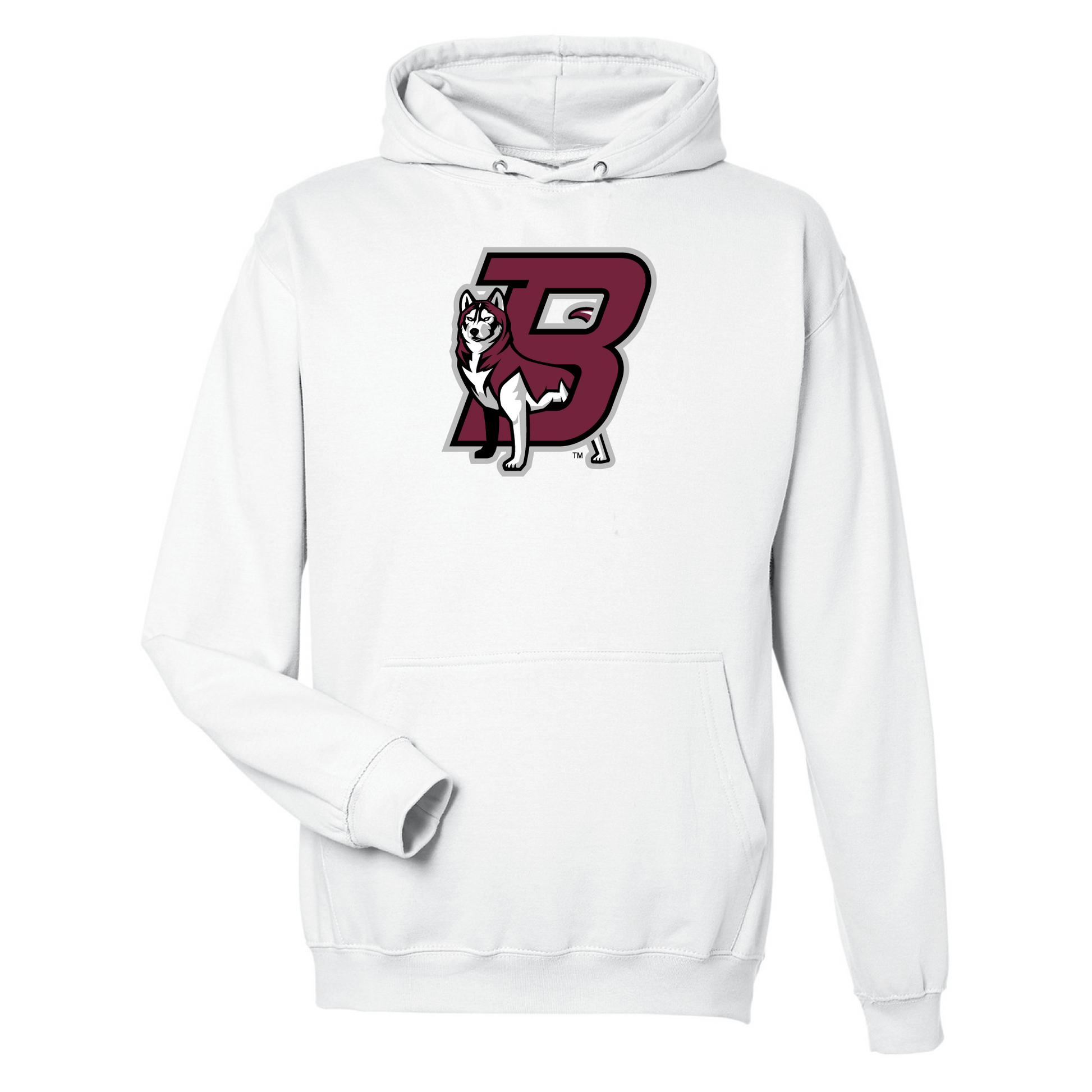 Bloomsburg University Huskies Jumbo Logo Hooded Sweatshirt