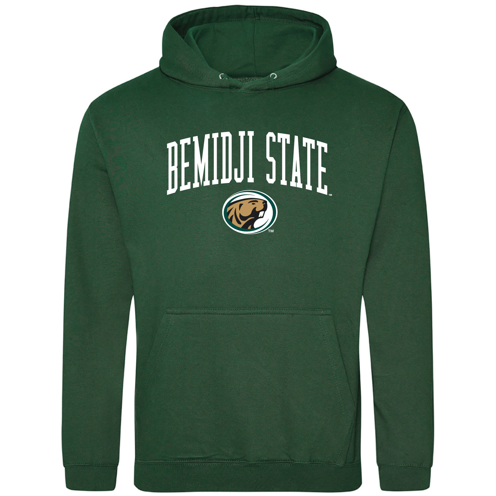 Bemidji State University Beavers Jumbo Arch Hooded Sweatshirt