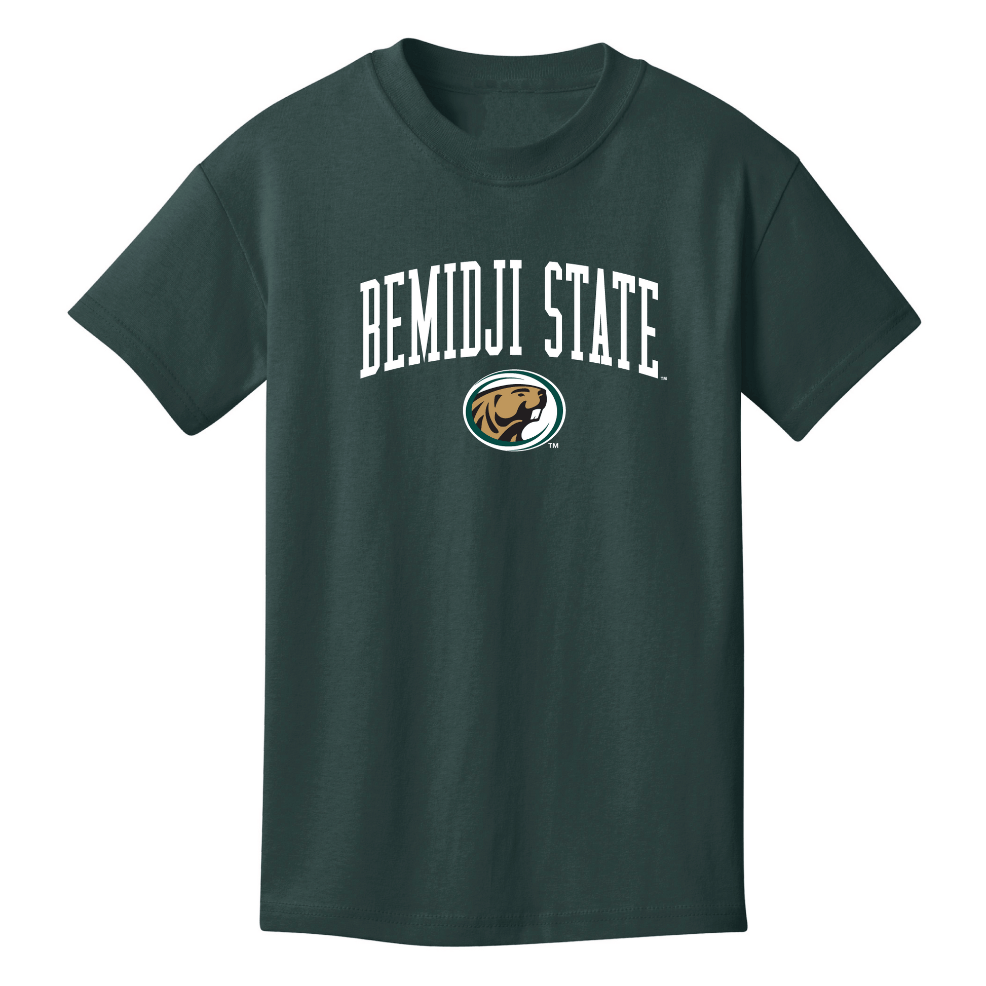 Bemidji State University Beavers Jumbo Arch Youth T-Shirt