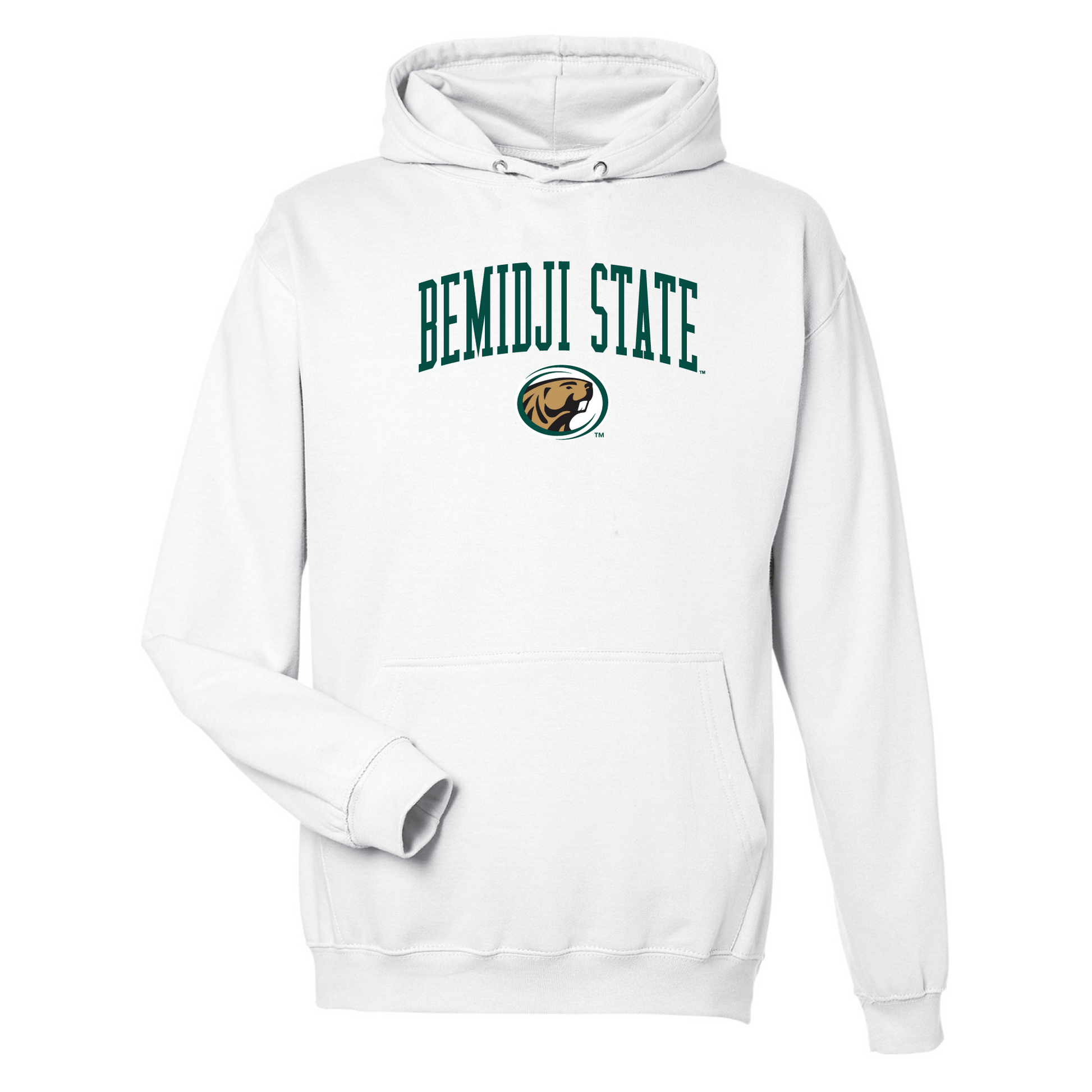 Bemidji State University Beavers Jumbo Arch Hooded Sweatshirt