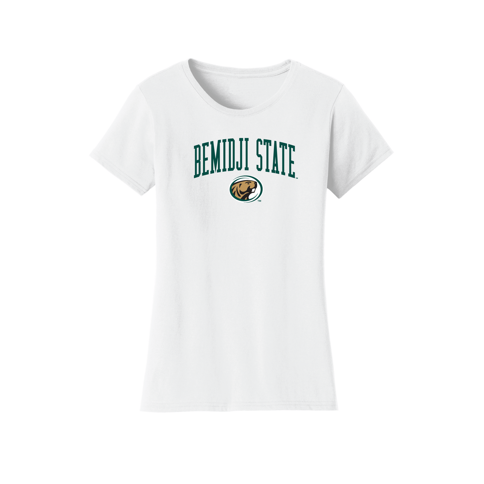 Bemidji State University Beavers Jumbo Arch Womens T-Shirt