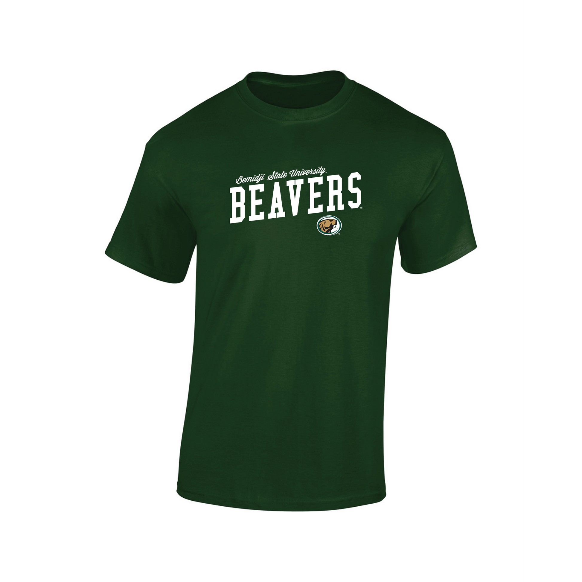Bemidji State University Beavers Uphill Victory Adult T-Shirt