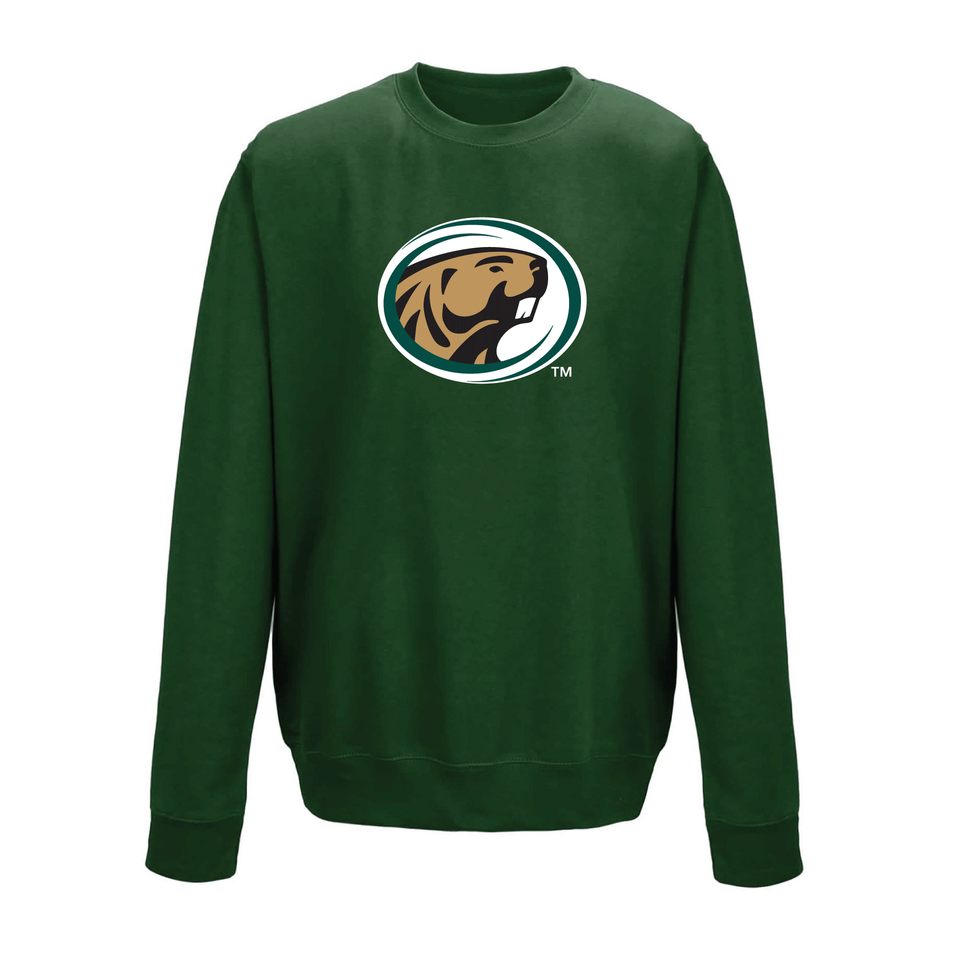 Bemidji State University Beavers Jumbo Logo Crewneck Sweatshirt